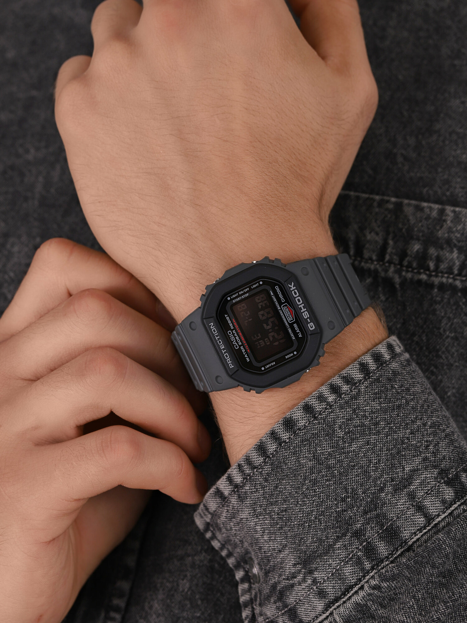 zegarek G-SHOCK DW-5610SU-8ER szary G-SHOCK Original - miniatura 3