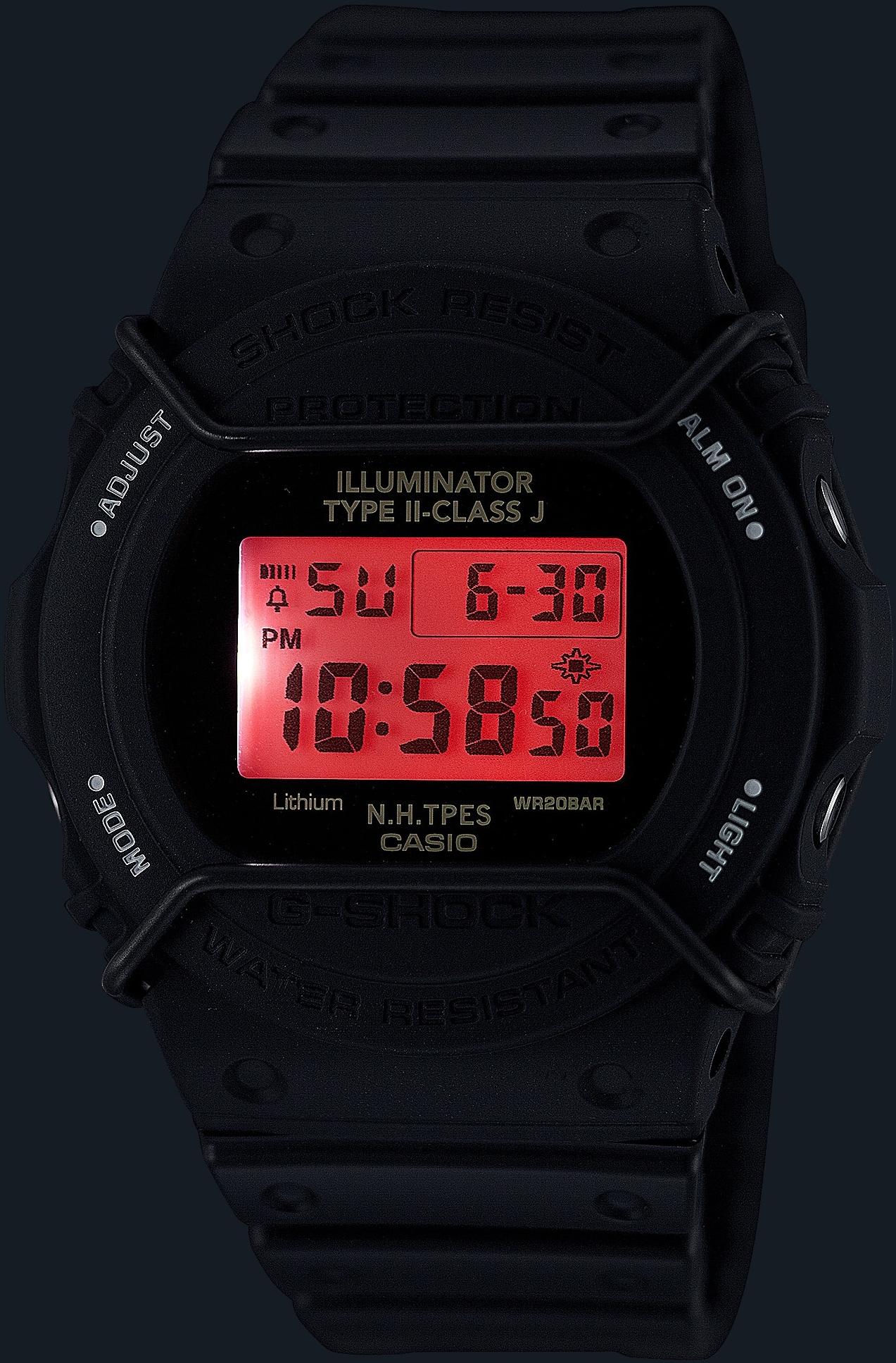zegarek G-SHOCK DW-5700NH-1DR czarny G-SHOCK - miniatura 9