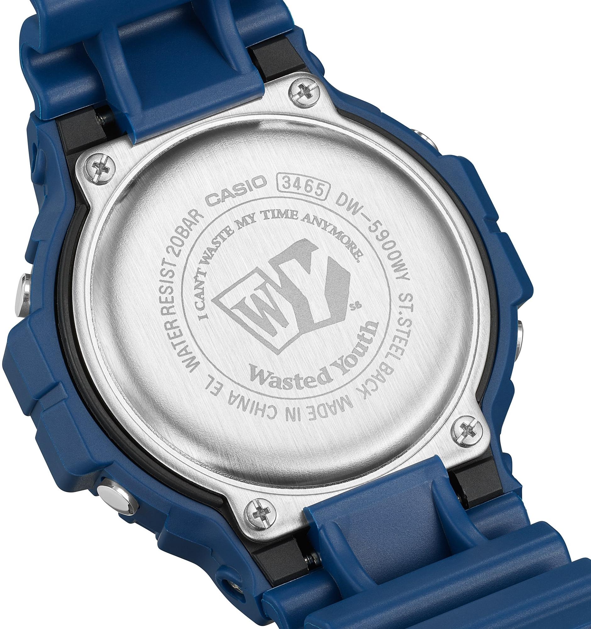 zegarek G-SHOCK DW-5900WY-2ER kwarcowy męski G-SHOCK Original G-Shock x Wasted Youth - miniatura 7