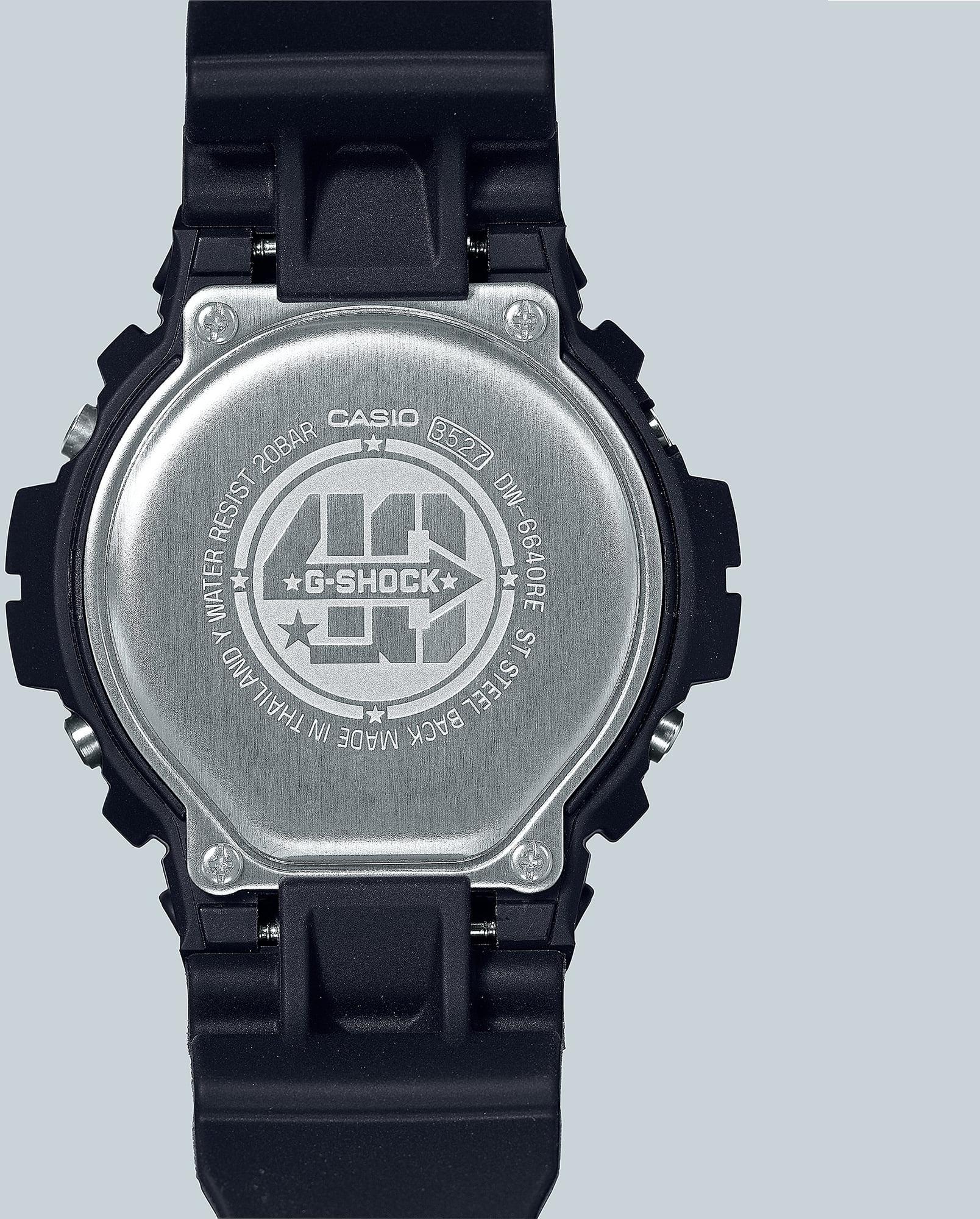 zegarek G-SHOCK DW-6640RE-1ER czarny G-SHOCK - miniatura 7