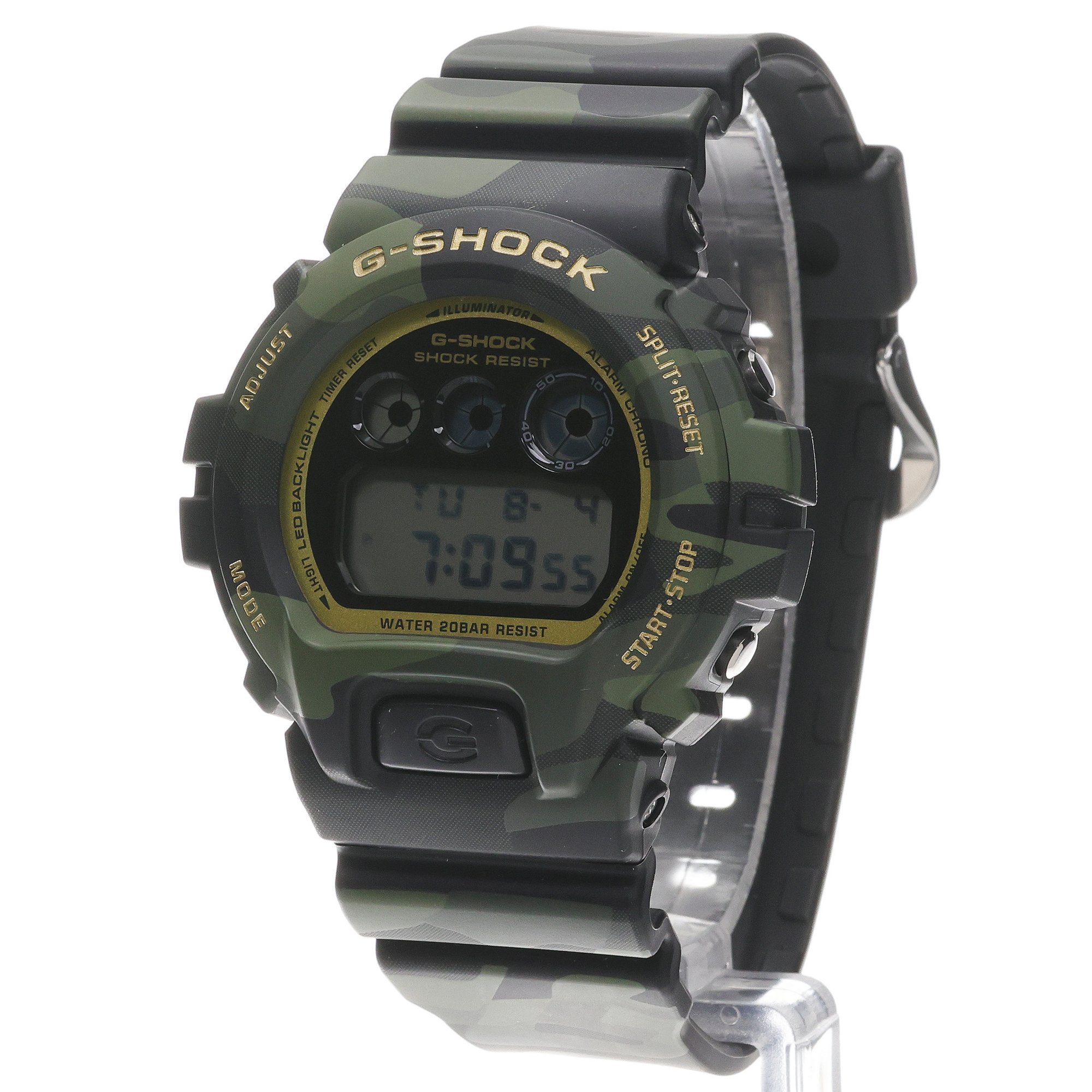 zegarek G-SHOCK DW-6900CMG-3ER G-Shock Bold Camo Series - Gold And Camo G-SHOCK mineralne - miniatura 2