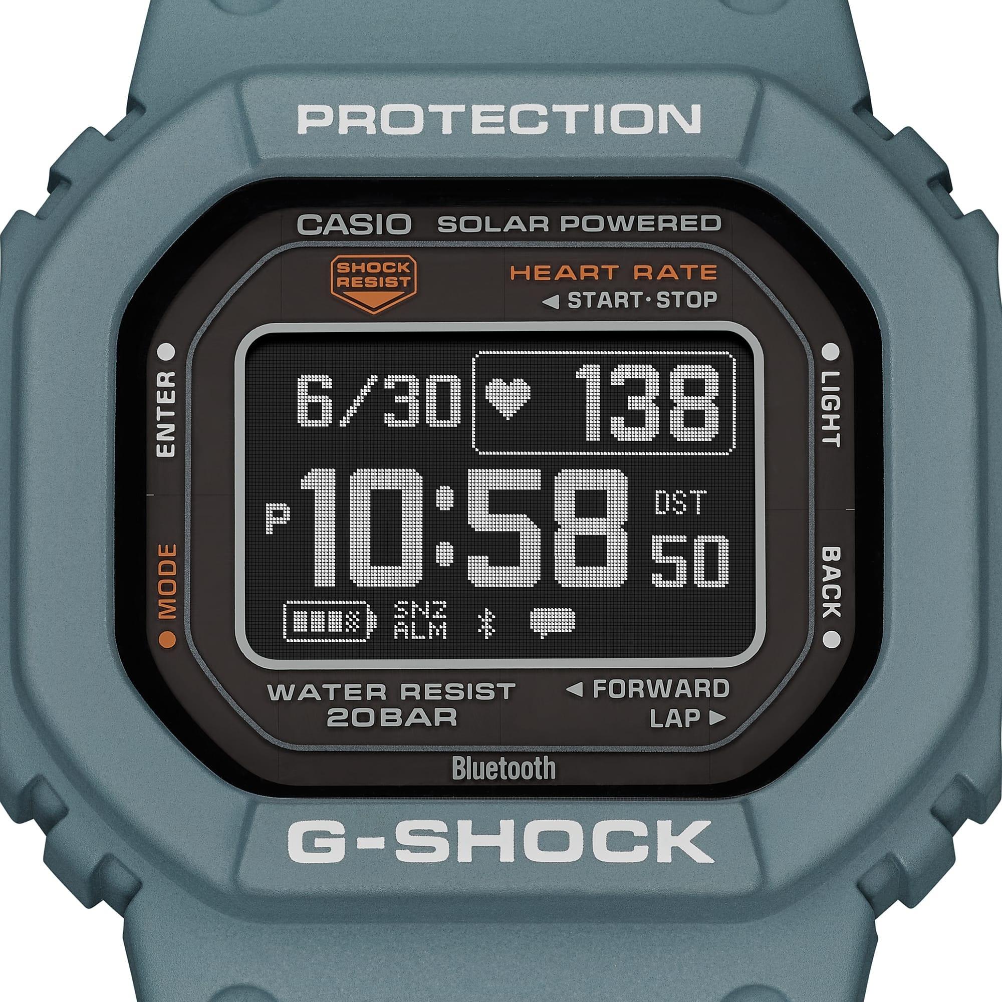 zegarek G-SHOCK DW-H5600-2ER G-SQUAD MOVE SQUARE BLUETOOTH męski z krokomierz G-SHOCK G-SQUAD - miniatura 3