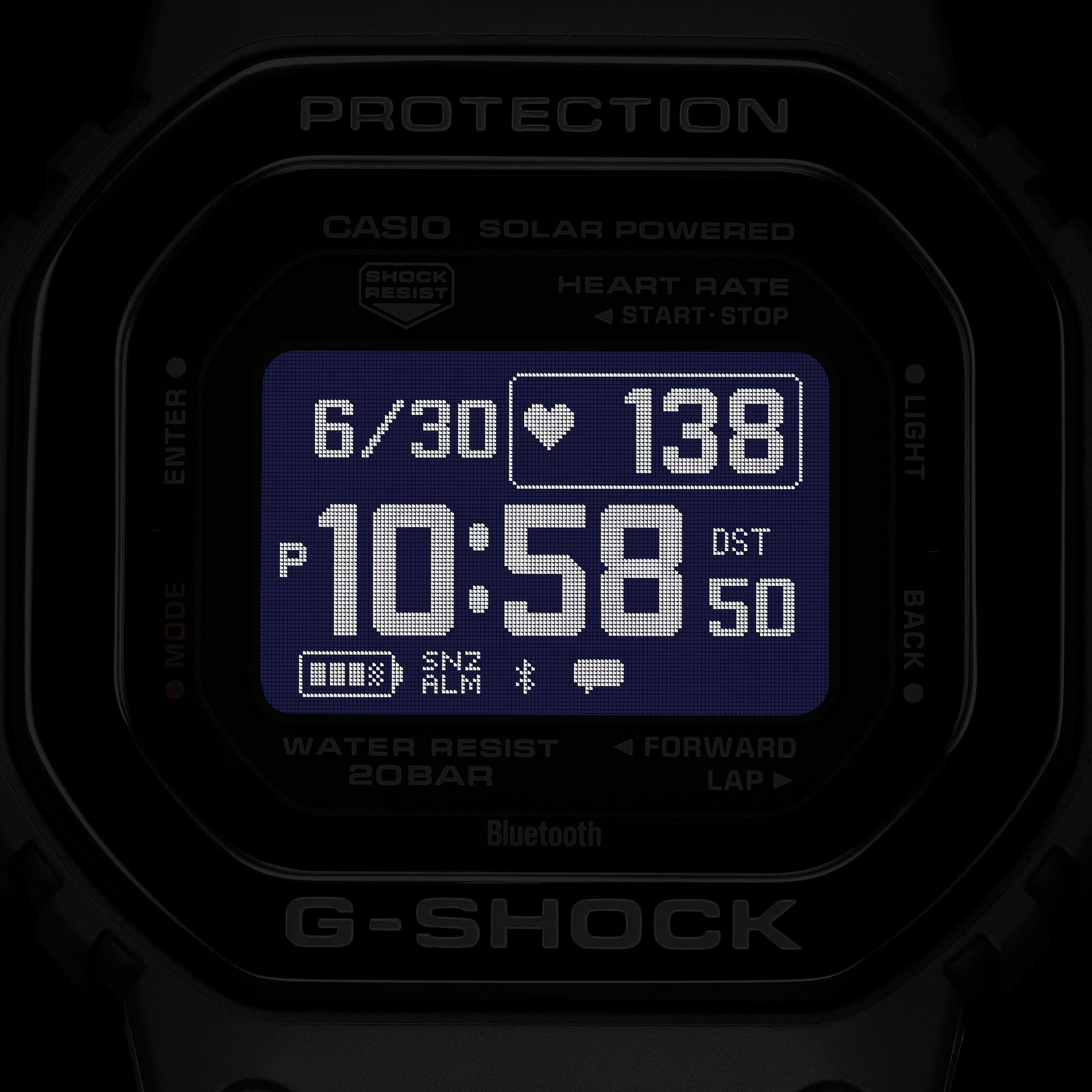 zegarek G-SHOCK DW-H5600MB-1ER solar męski G-SHOCK G-SQUAD G-SQUAD MOVE SQUARE BLUETOOTH - miniatura 6
