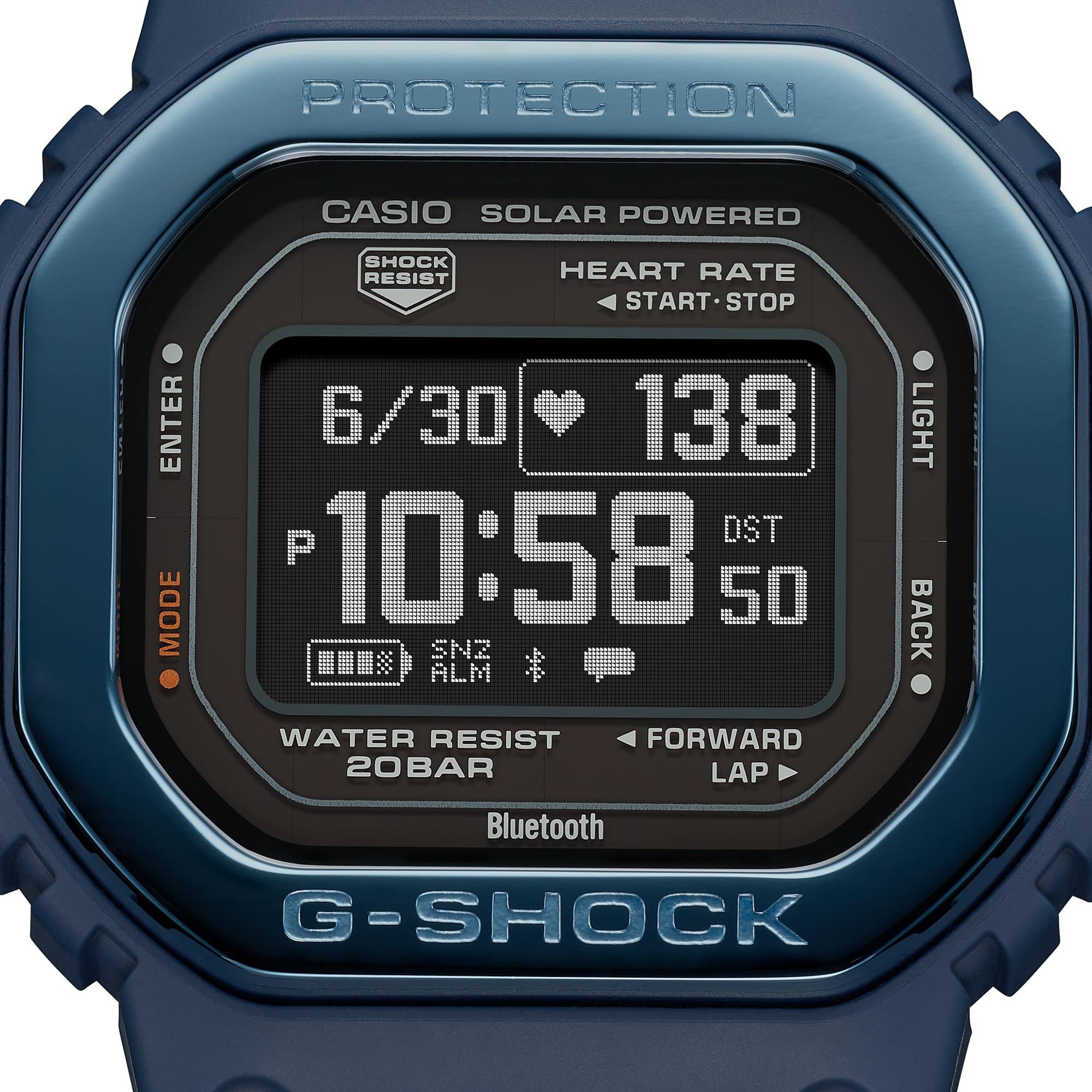 zegarek G-SHOCK DW-H5600MB-2ER G-SQUAD MOVE SQUARE BLUETOOTH męski z krokomierz G-SHOCK G-SQUAD - miniatura 3