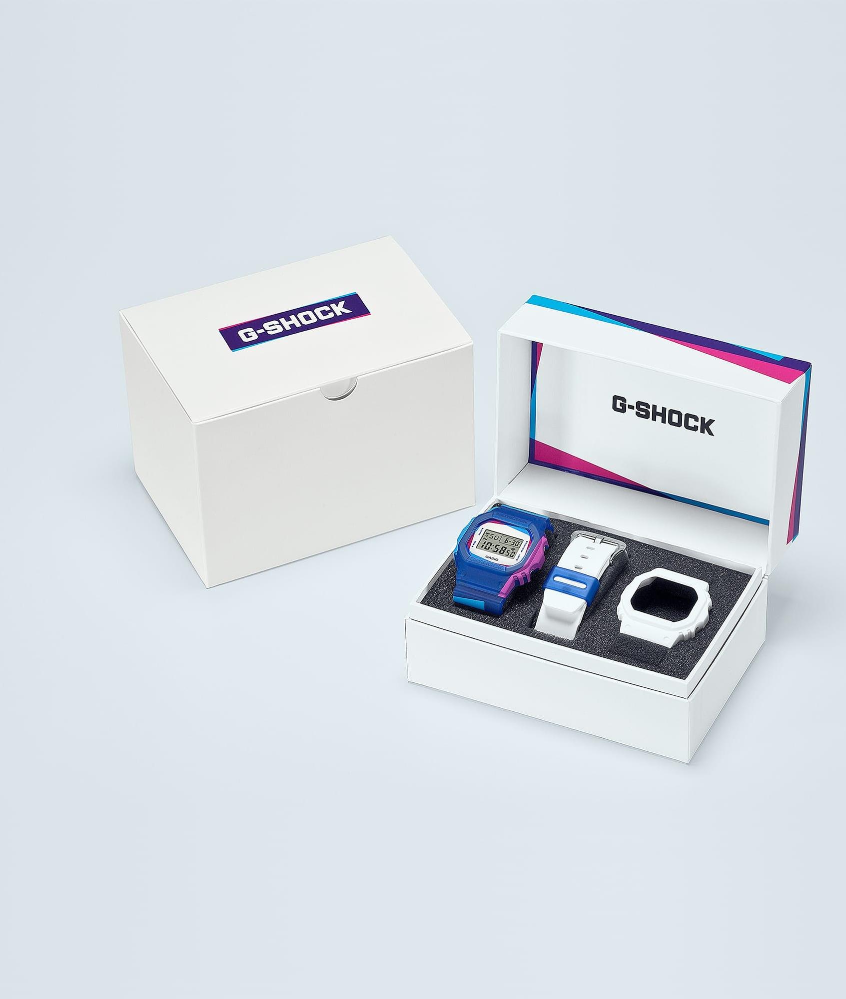 zegarek G-SHOCK DWE-5600PR-2ER kwarcowy męski G-SHOCK Original G-SHOCK ORIGINAL PARRA + PASEK - miniatura 6