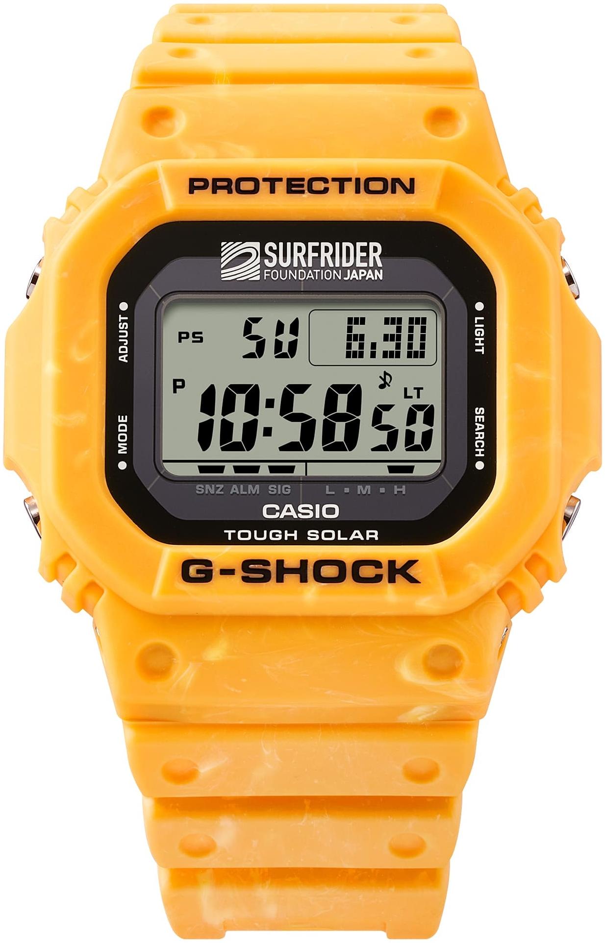 zegarek G-SHOCK G-5600SFJ-9ER kwarcowy męski G-SHOCK Limited Surfrider Foundation Japan - miniatura 6
