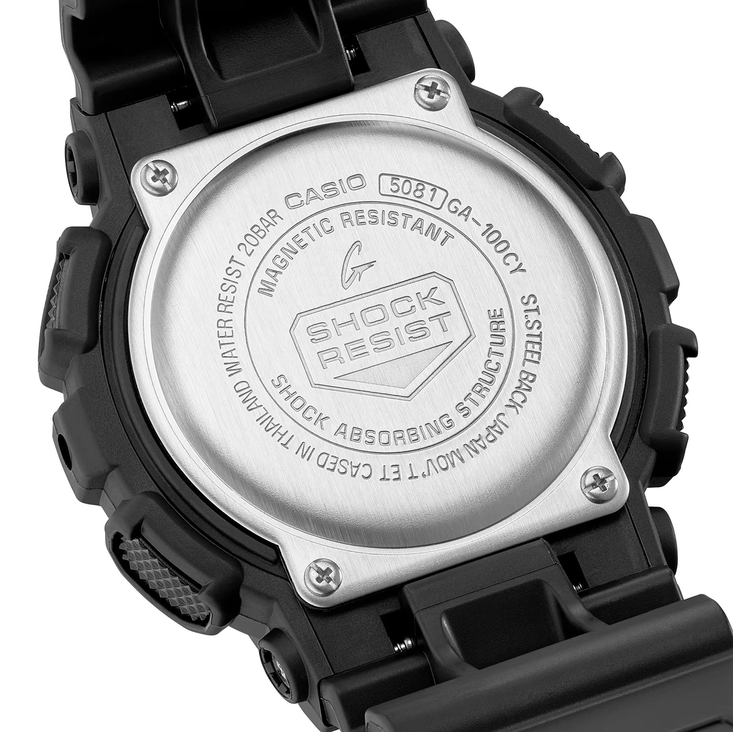 zegarek G-SHOCK GA-100CY-1AER czarny G-SHOCK Original - miniatura 6
