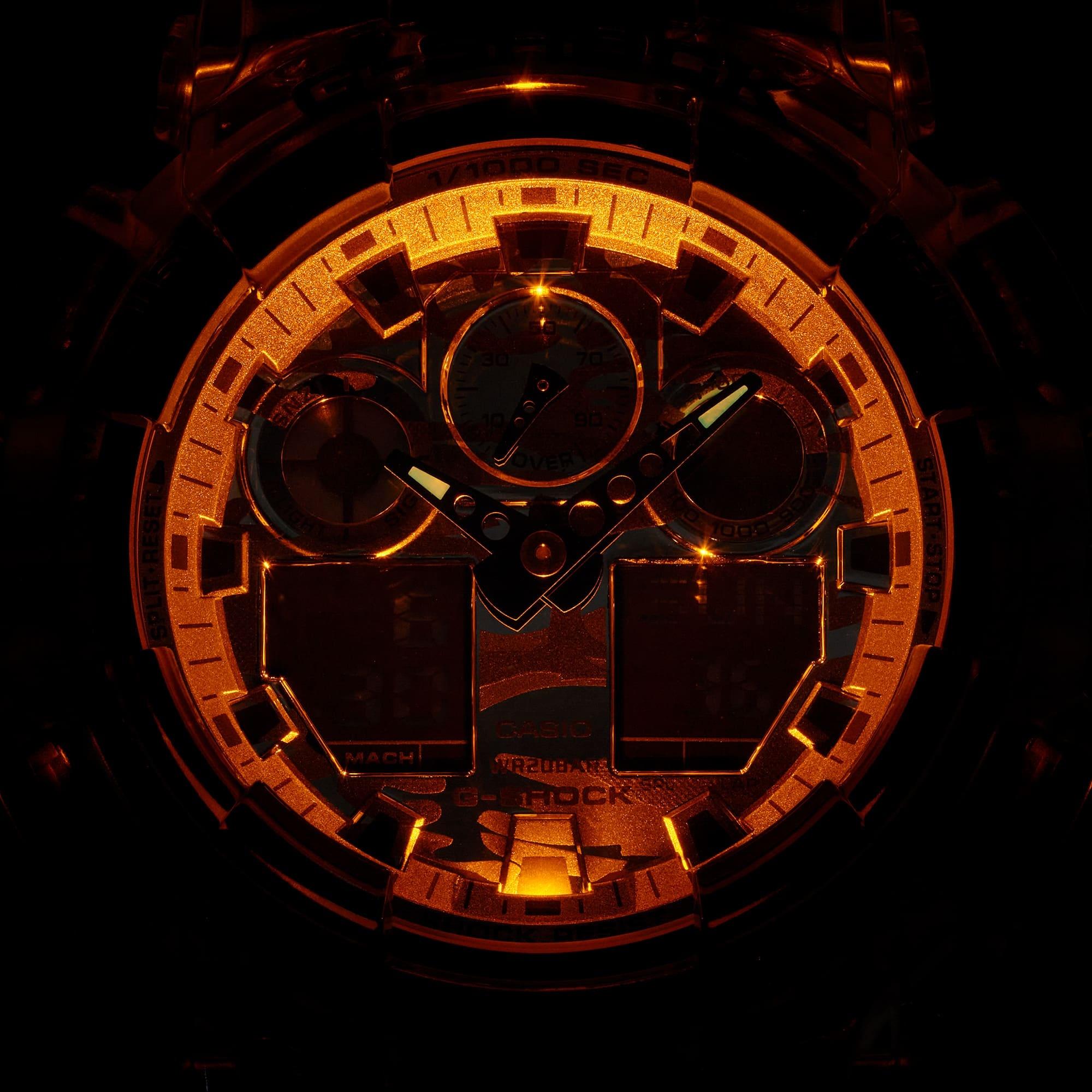 zegarek G-SHOCK GA-100SKC-1AER kwarcowy męski G-SHOCK Specials - miniatura 8