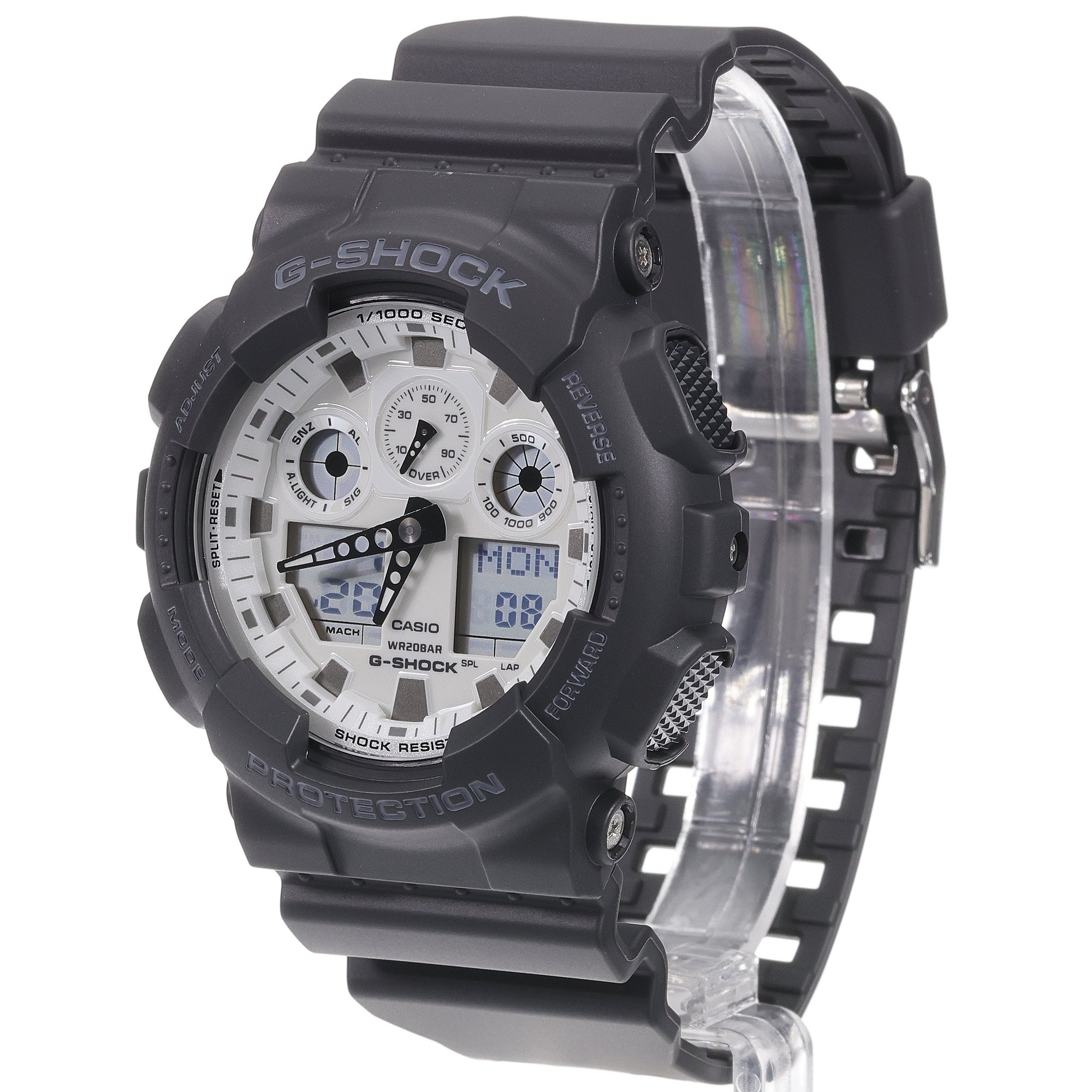 zegarek G-SHOCK GA-100WD-1AER kwarcowy męski G-SHOCK Original - miniatura 2