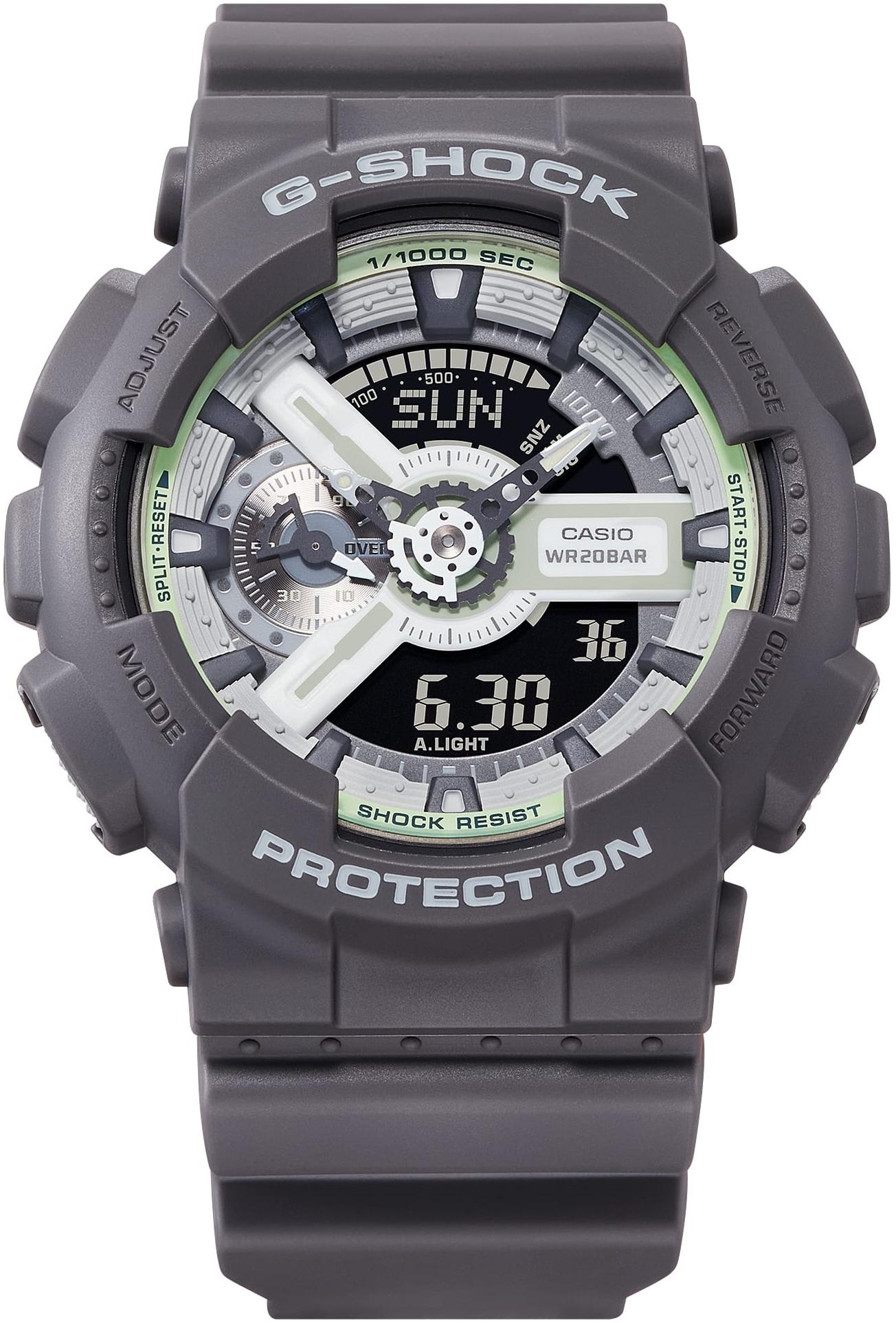zegarek G-SHOCK GA-110HD-8AER kwarcowy męski G-SHOCK Original G-SHOCK HIDDEN GLOW - miniatura 2