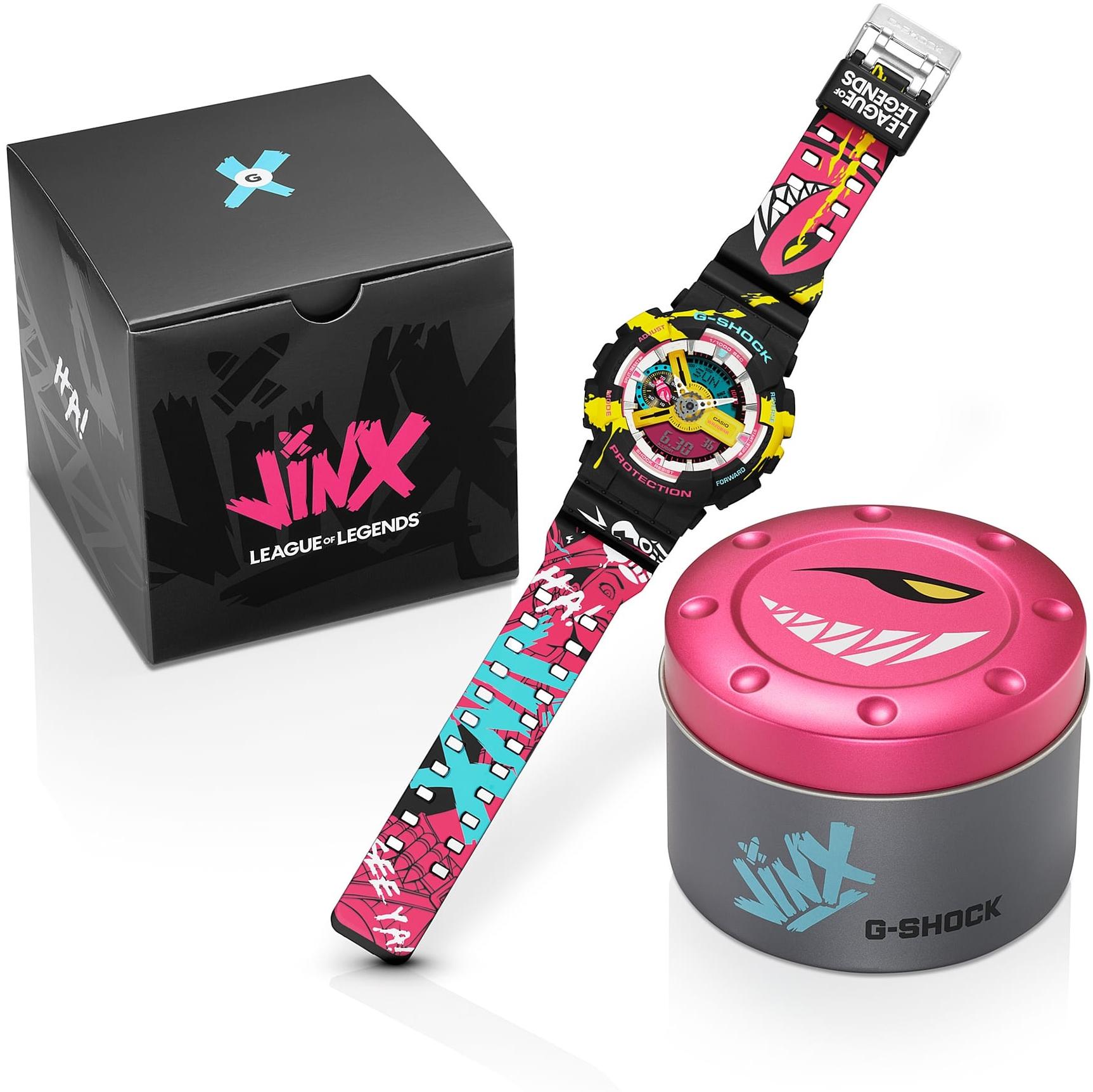 zegarek G-SHOCK GA-110LL-1AER G-SHOCK x RIOT GAMES LEAGUE OF LEGENDS G-SHOCK Original mineralne - miniatura 11