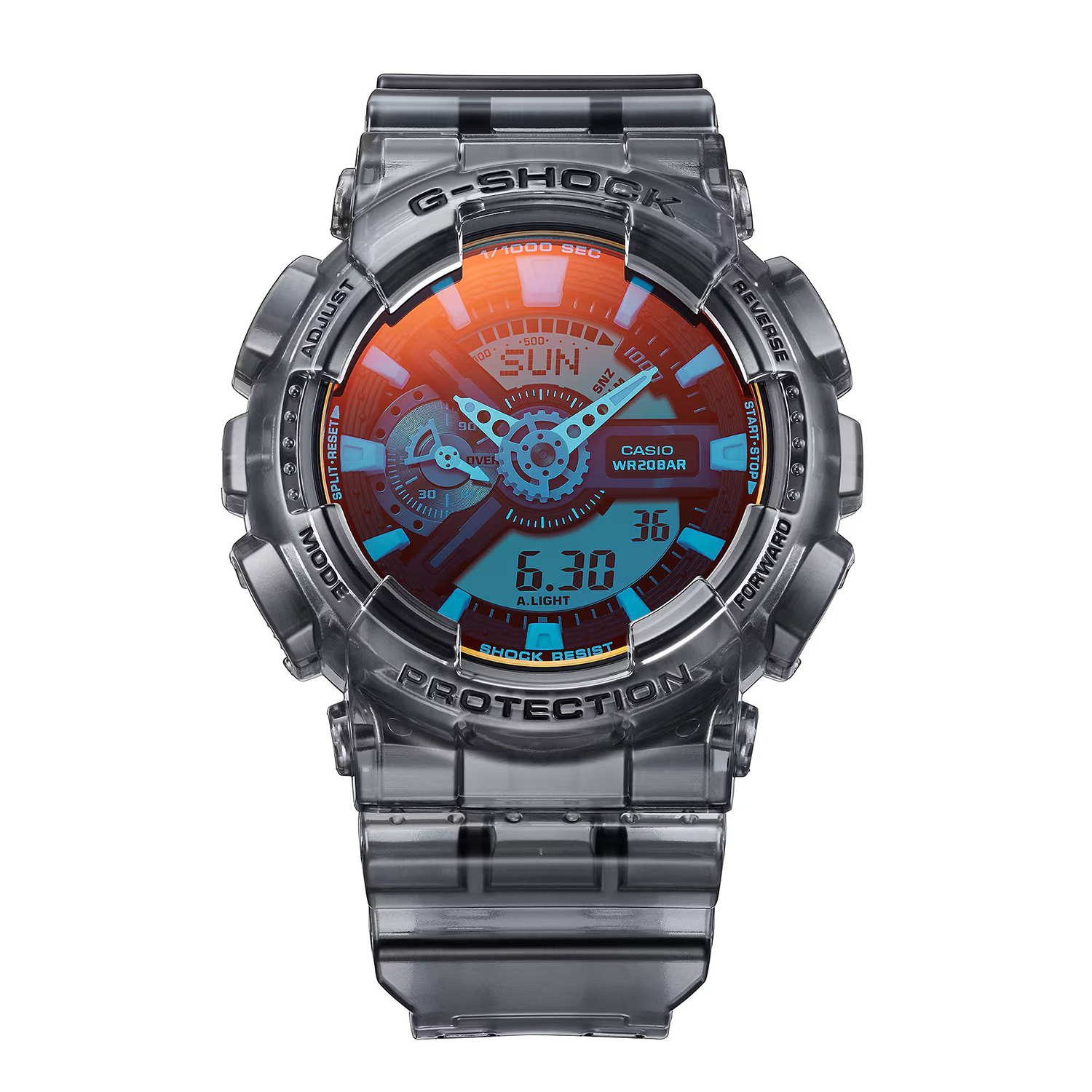 zegarek G-SHOCK GA-110TLS-8AER czarny G-SHOCK Original - miniatura 2