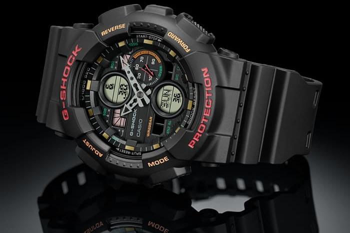 zegarek G-SHOCK GA-140-1A4ER kwarcowy męski G-SHOCK Original