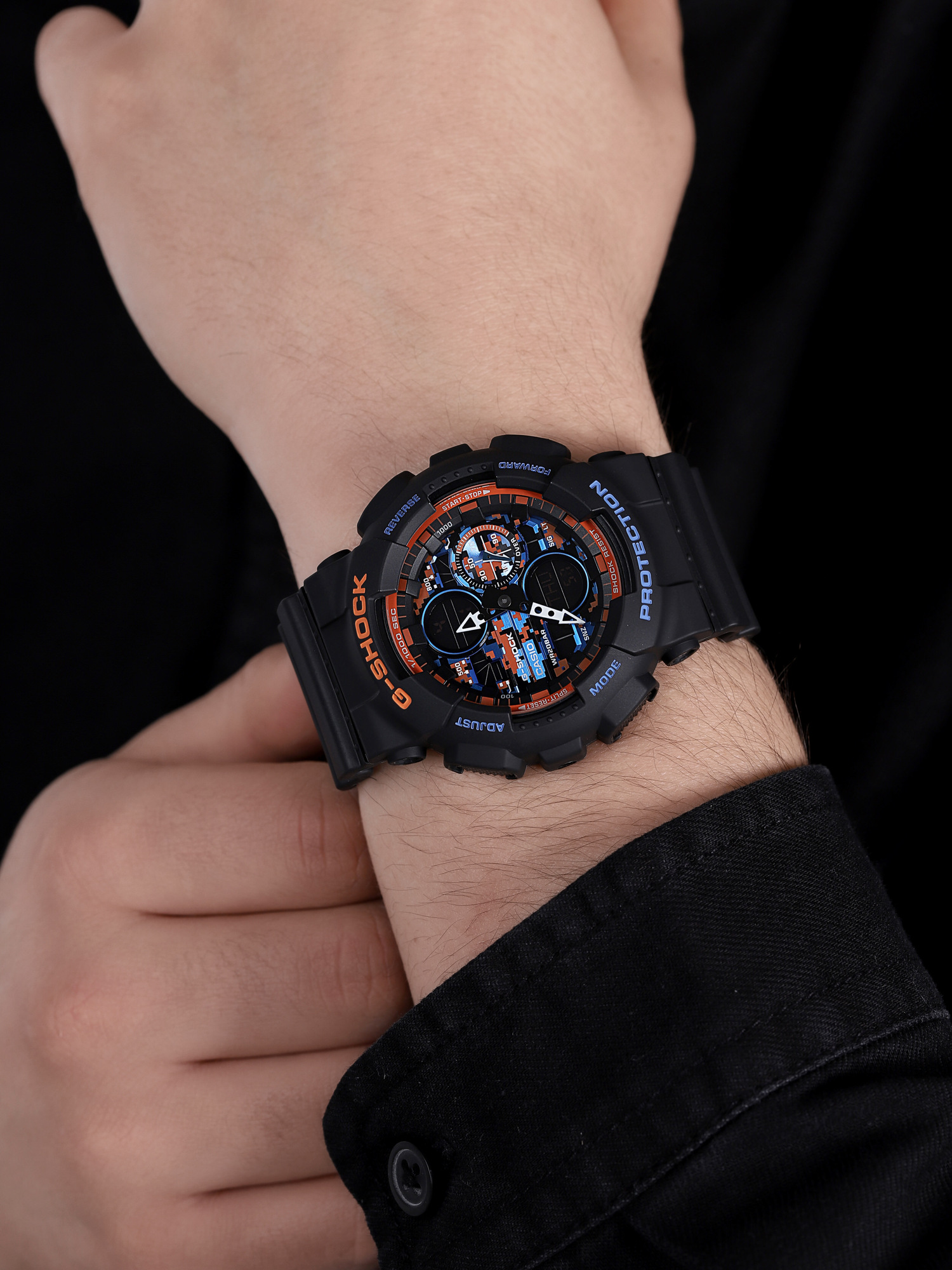 zegarek G-SHOCK GA-140CT-1AER czarny G-SHOCK Original - miniatura 3