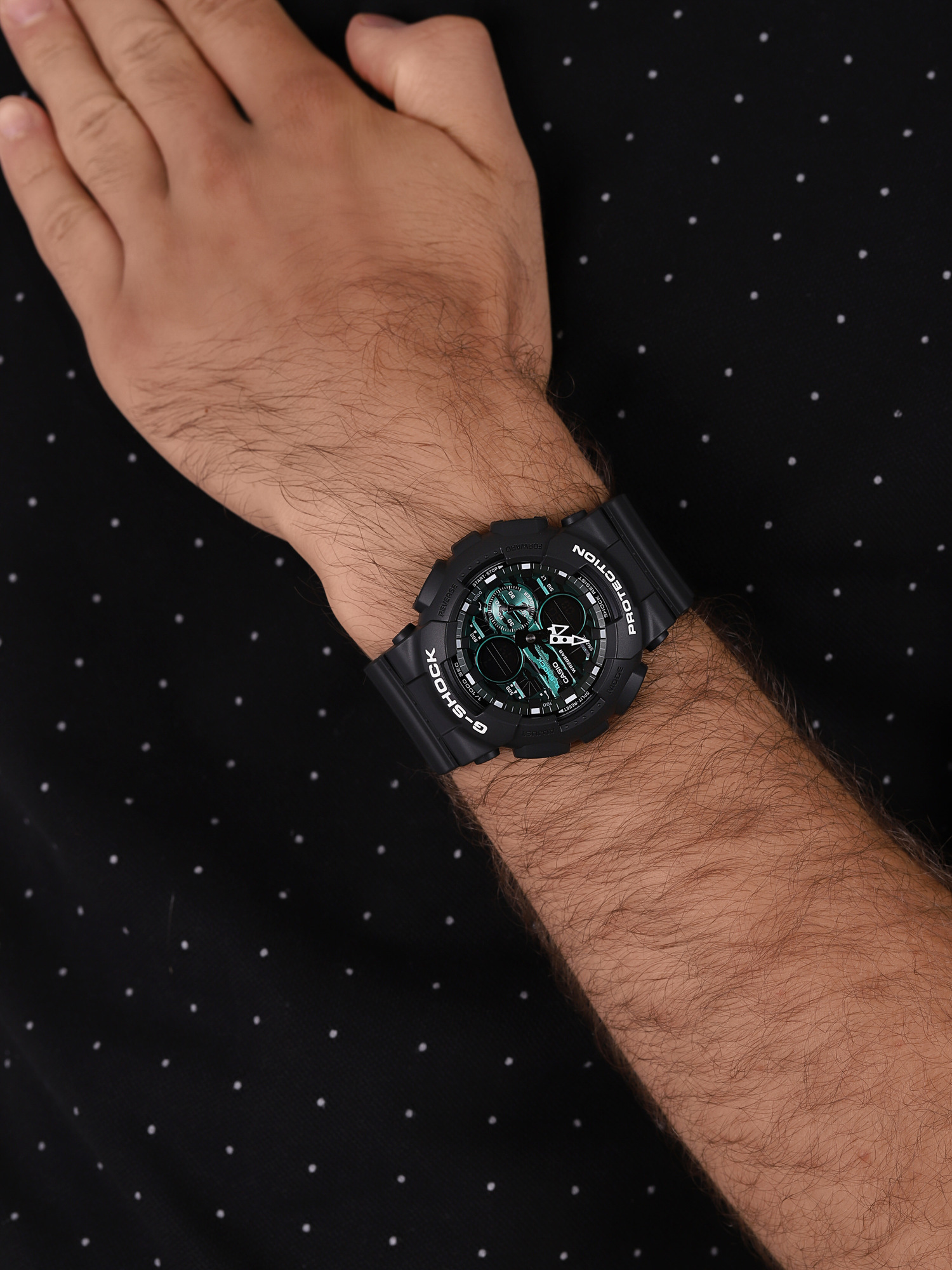 zegarek G-SHOCK GA-140MG-1AER kwarcowy męski G-SHOCK Original G-SHOCK ORIGINAL MIDNIGHT GREEN - miniatura 6