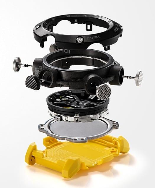 zegarek G-SHOCK GA-2000-1A9ER G-SHOCK mineralne