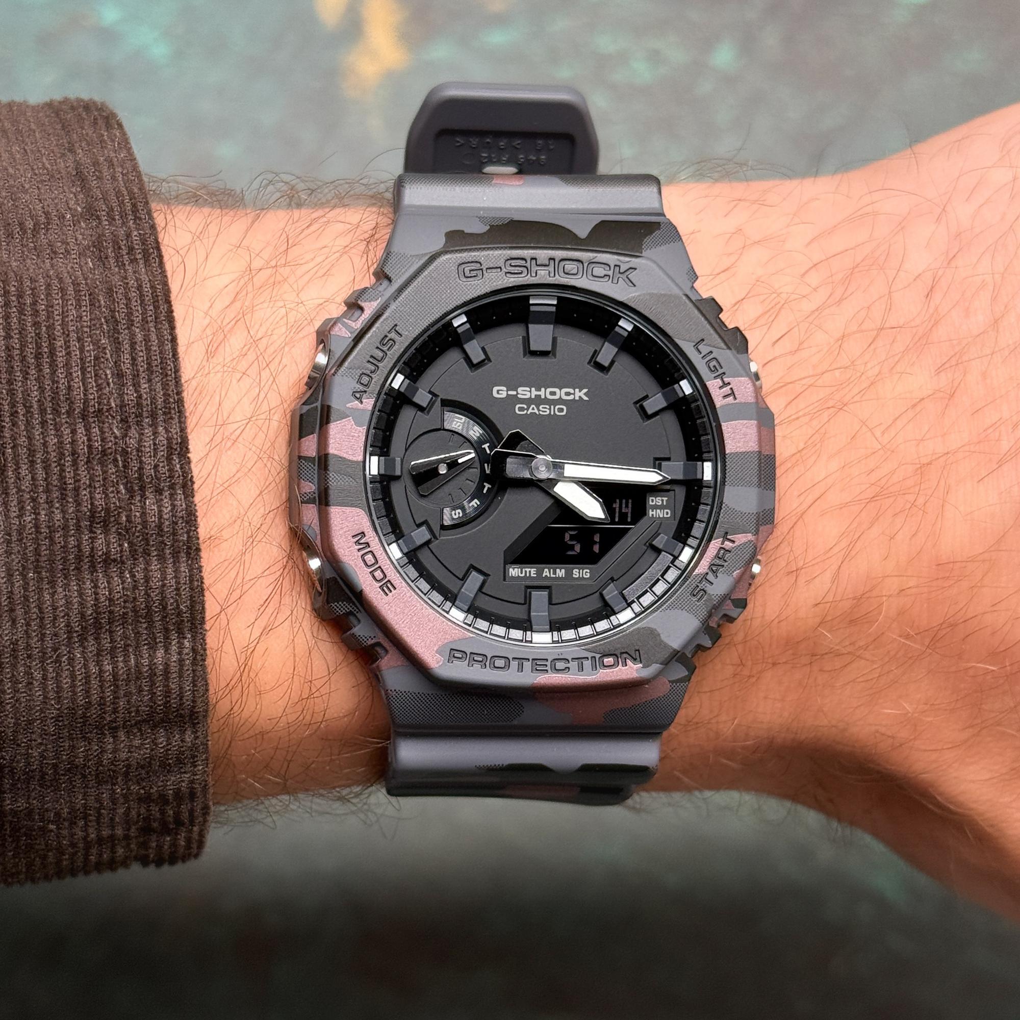 zegarek G-SHOCK GA-2100CM-8AER kwarcowy G-SHOCK Original - miniatura 14