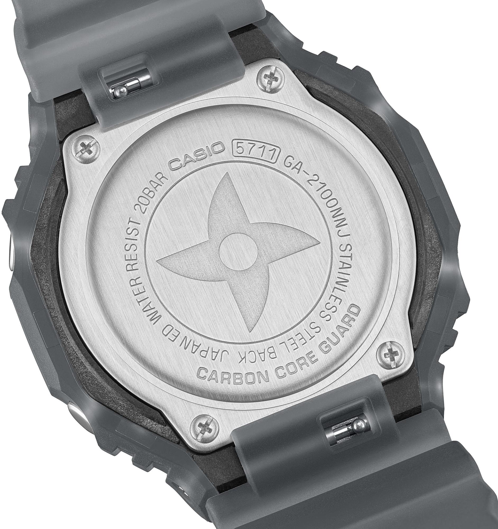 zegarek G-SHOCK GA-2100NNJ-8AER kwarcowy męski G-SHOCK Original G-SHOCK NINJA SERIES - miniatura 8