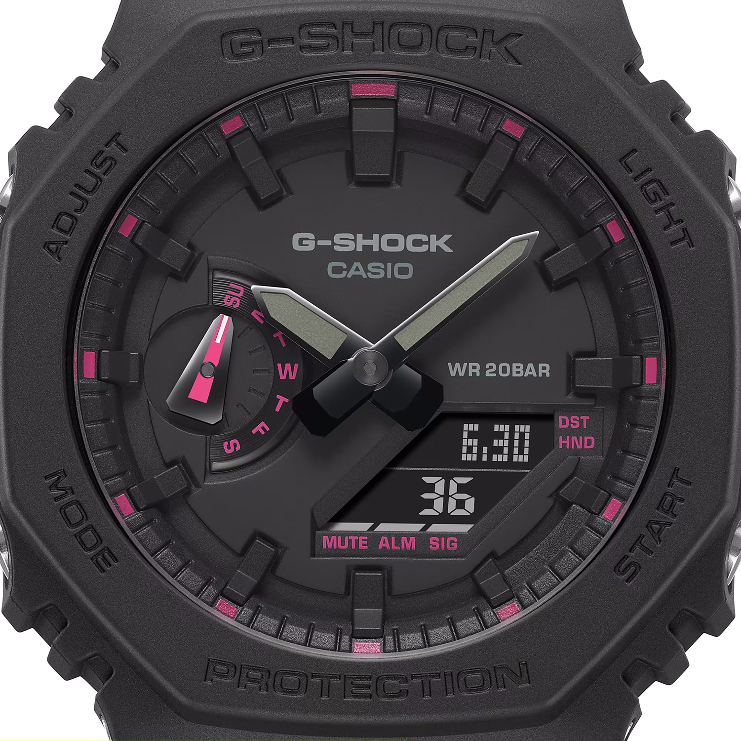 zegarek G-SHOCK GA-2100P-1AER kwarcowy męski G-SHOCK Original - miniatura 4