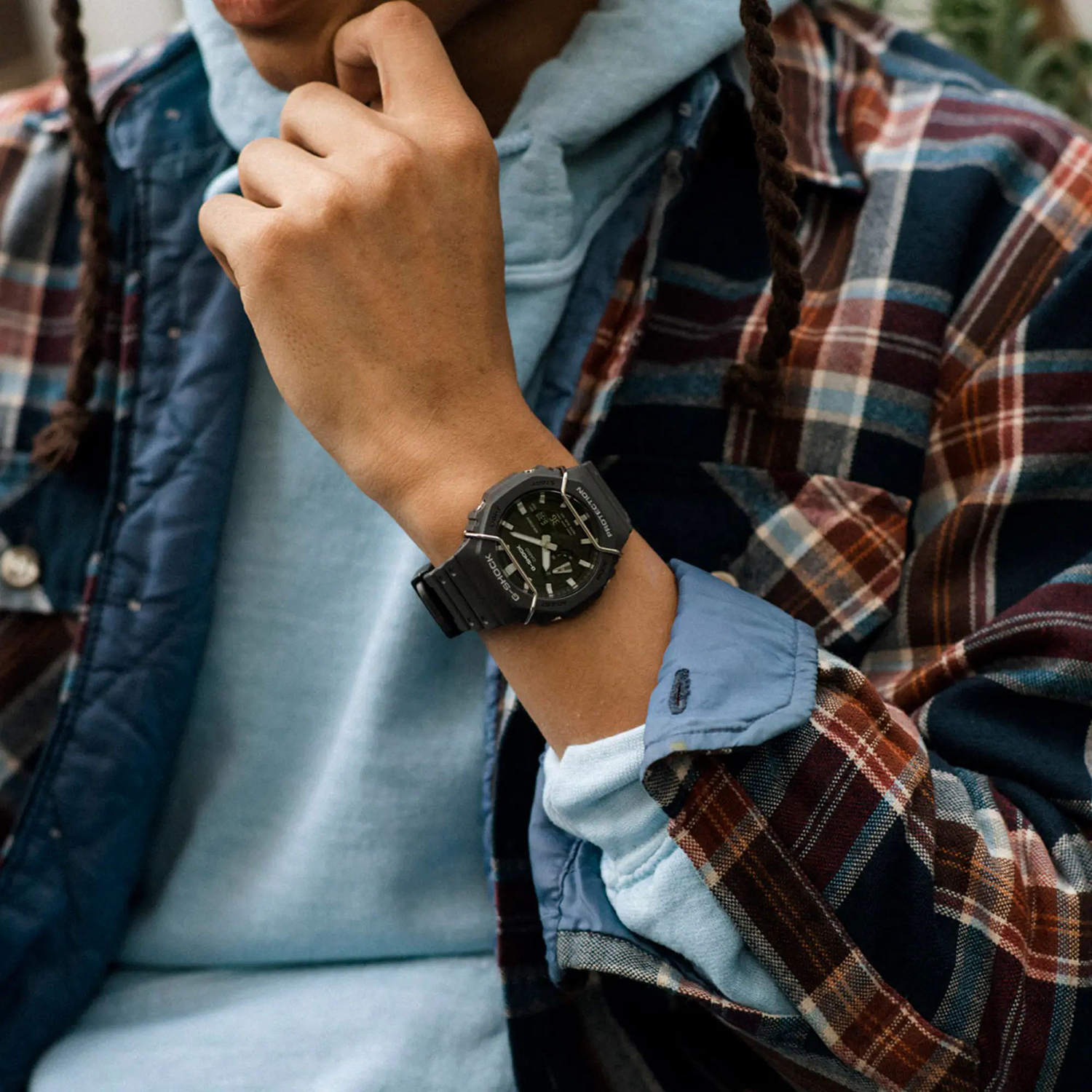 zegarek G-SHOCK GA-2100PTS-8AER kwarcowy męski G-SHOCK Original - miniatura 7