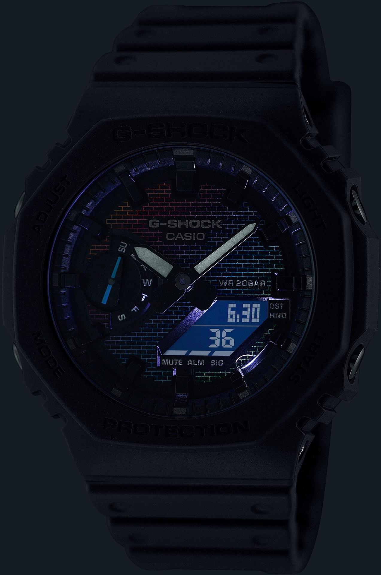zegarek G-SHOCK GA-2100RW-1AER kwarcowy męski G-SHOCK Original - miniatura 6