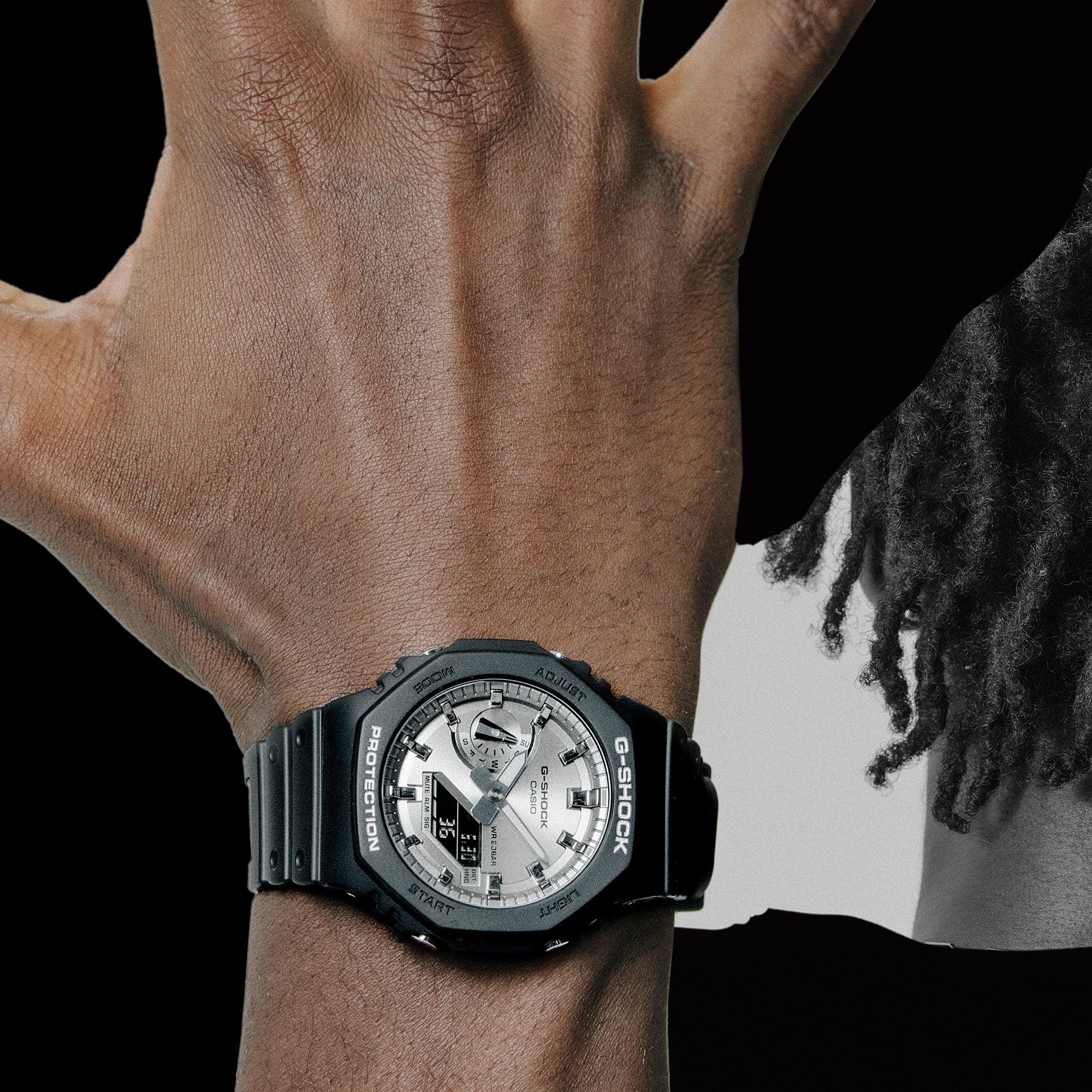 zegarek G-SHOCK GA-2100SB-1AER czarny G-SHOCK Original - miniatura 7