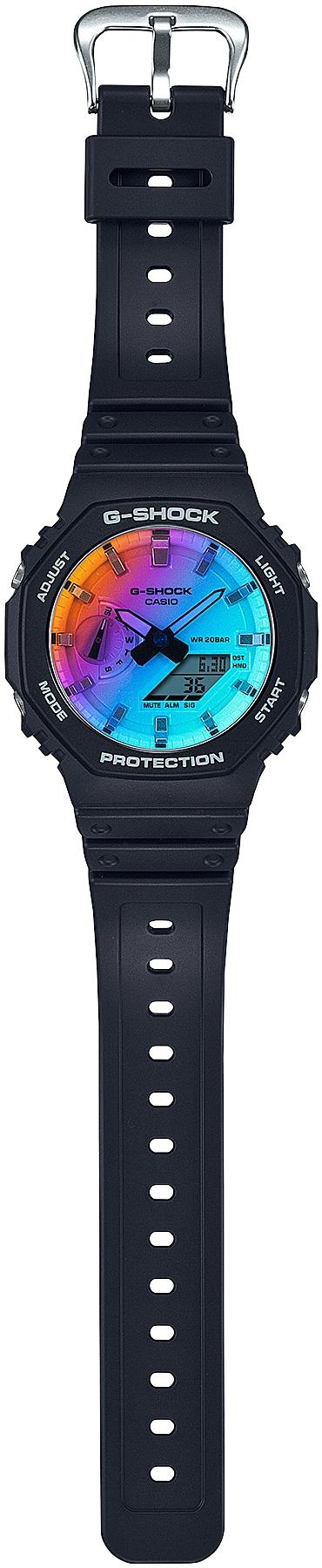 zegarek G-SHOCK GA-2100SR-1AER czarny G-SHOCK Original - miniatura 7