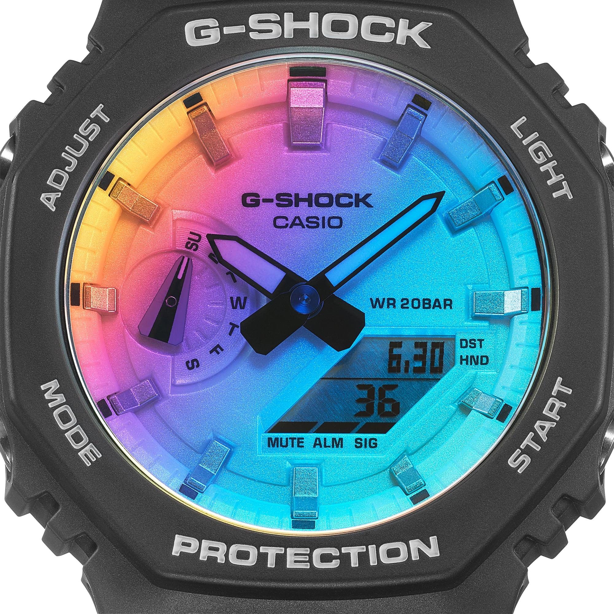 zegarek G-SHOCK GA-2100SR-1AER czarny G-SHOCK Original - miniatura 8