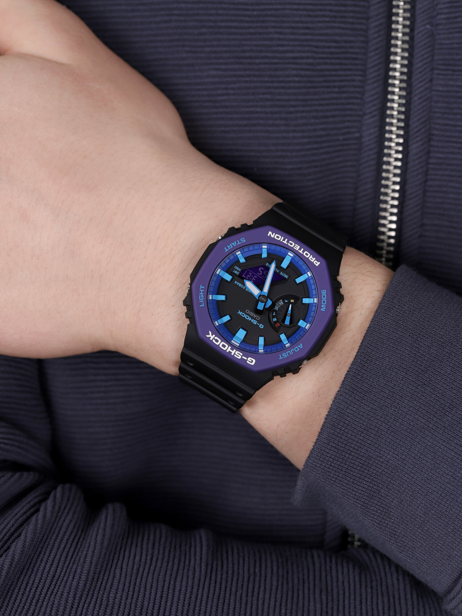 zegarek G-Shock GA-2100THS-1AER czarny G-Shock