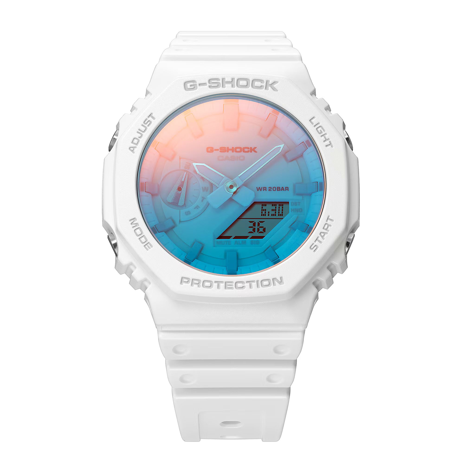 zegarek G-SHOCK GA-2100TL-7AER czarny G-SHOCK Original - miniatura 2