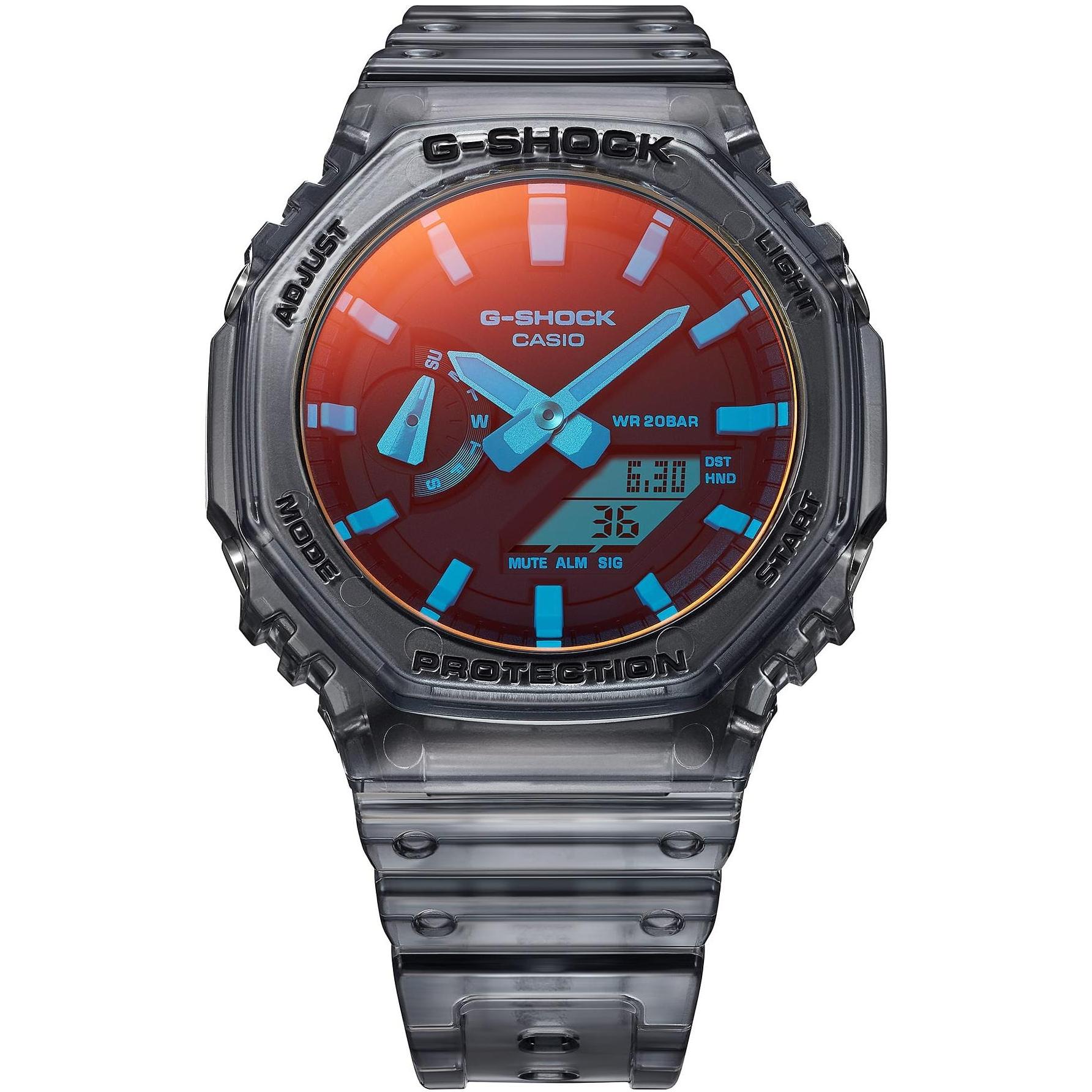 zegarek G-SHOCK GA-2100TLS-8AER czarny G-SHOCK Original - miniatura 2
