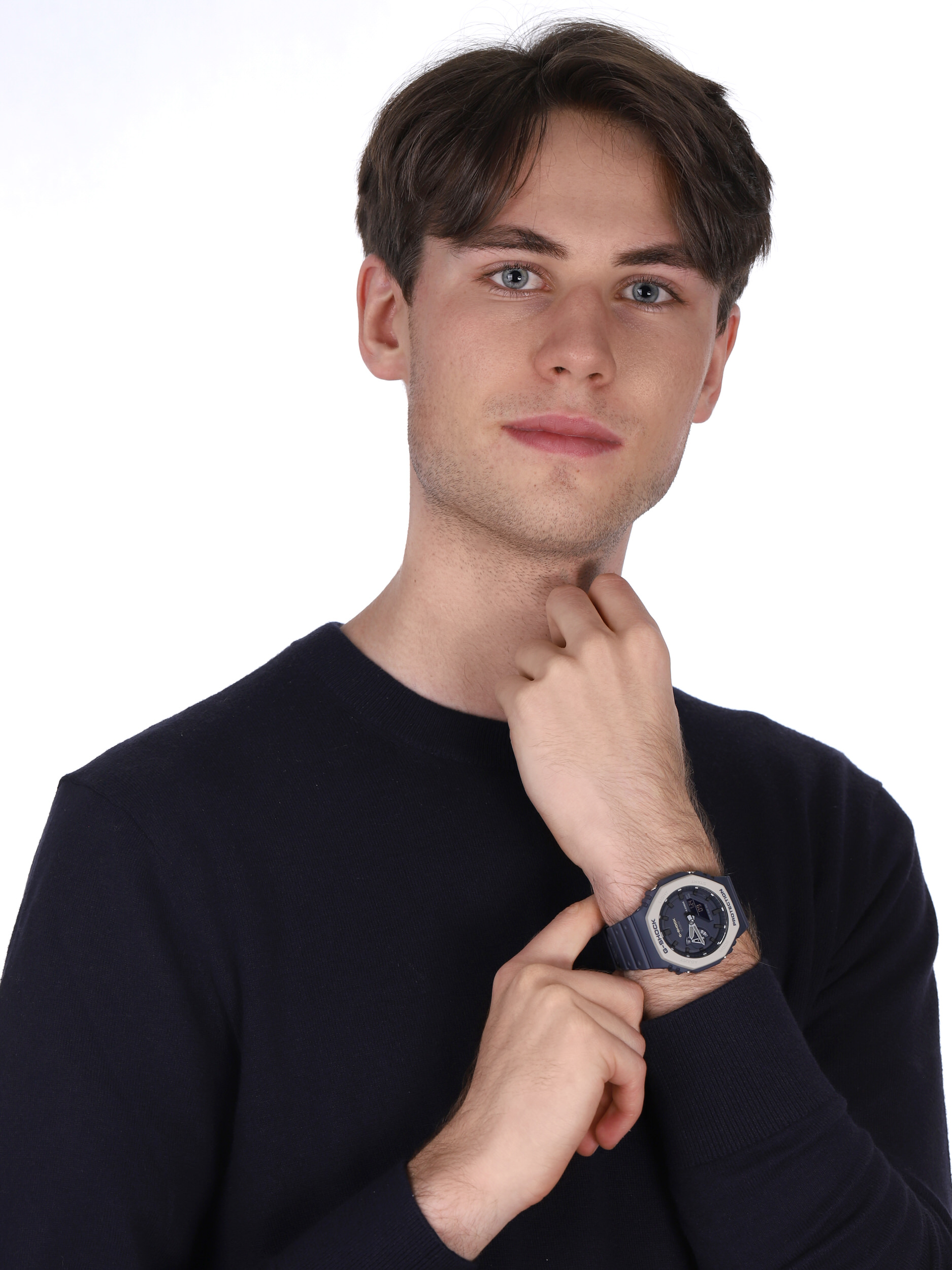 zegarek G-Shock GA-2110ET-2AER niebieski G-Shock