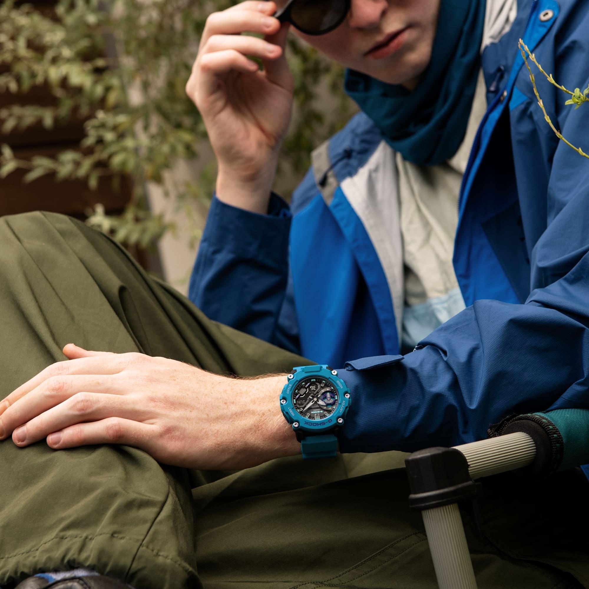 zegarek G-SHOCK GA-2200-2AER czarny G-SHOCK Original