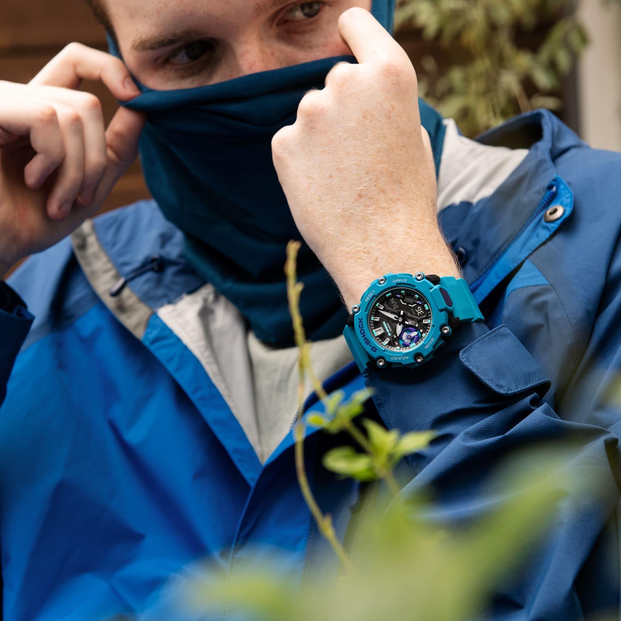 zegarek G-SHOCK GA-2200-2AER czarny G-SHOCK Original