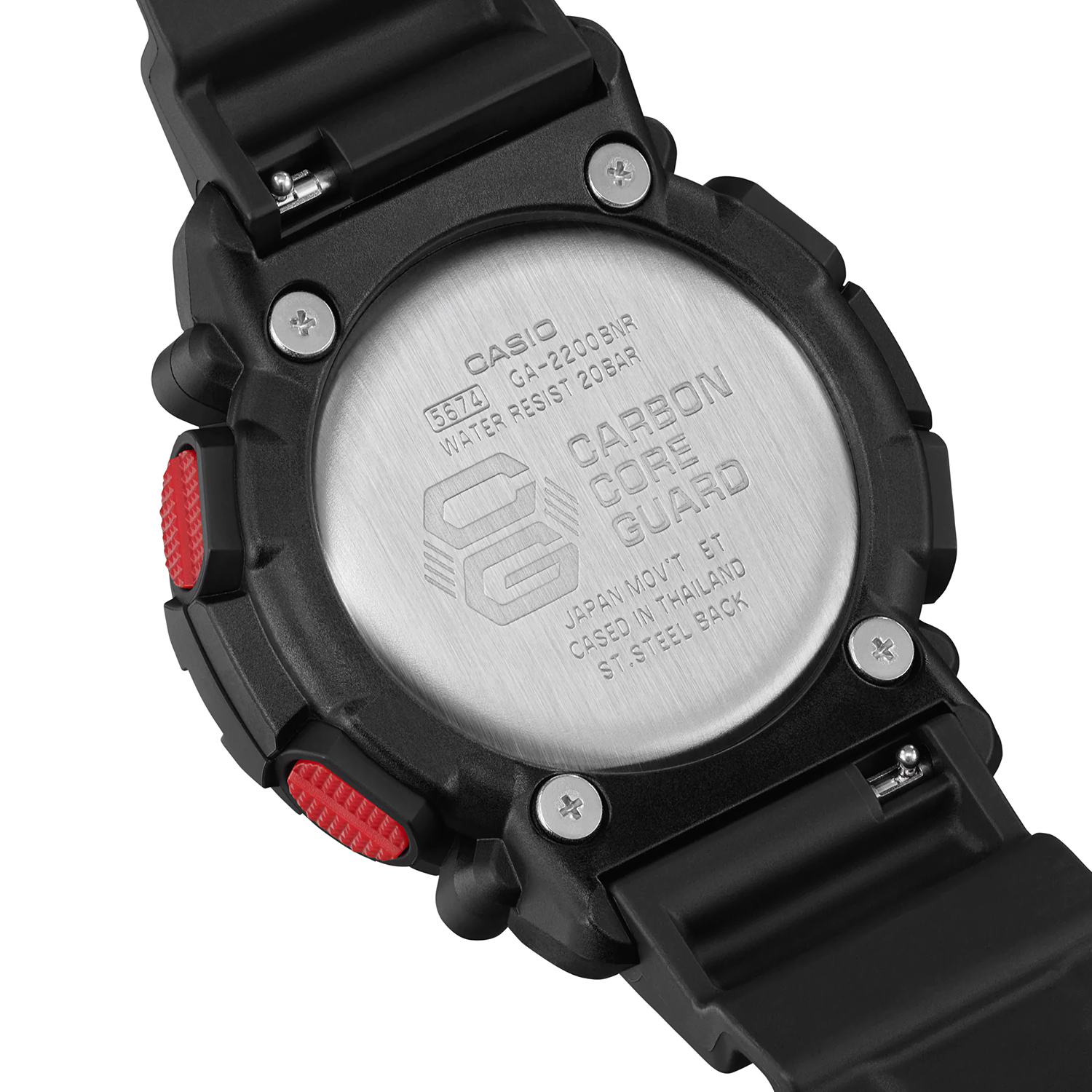 zegarek G-SHOCK GA-2200BNR-1AER kwarcowy męski G-SHOCK Original - miniatura 7