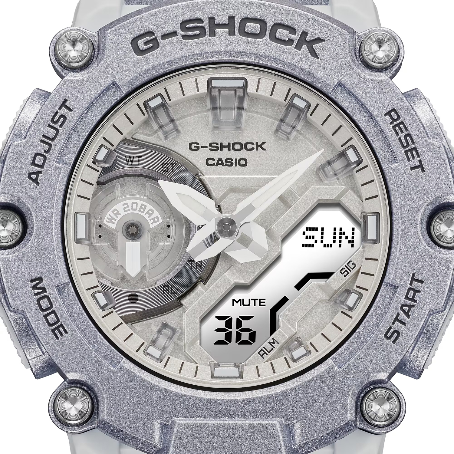 zegarek G-SHOCK GA-2200FF-8AER kwarcowy męski G-SHOCK Original - miniatura 6