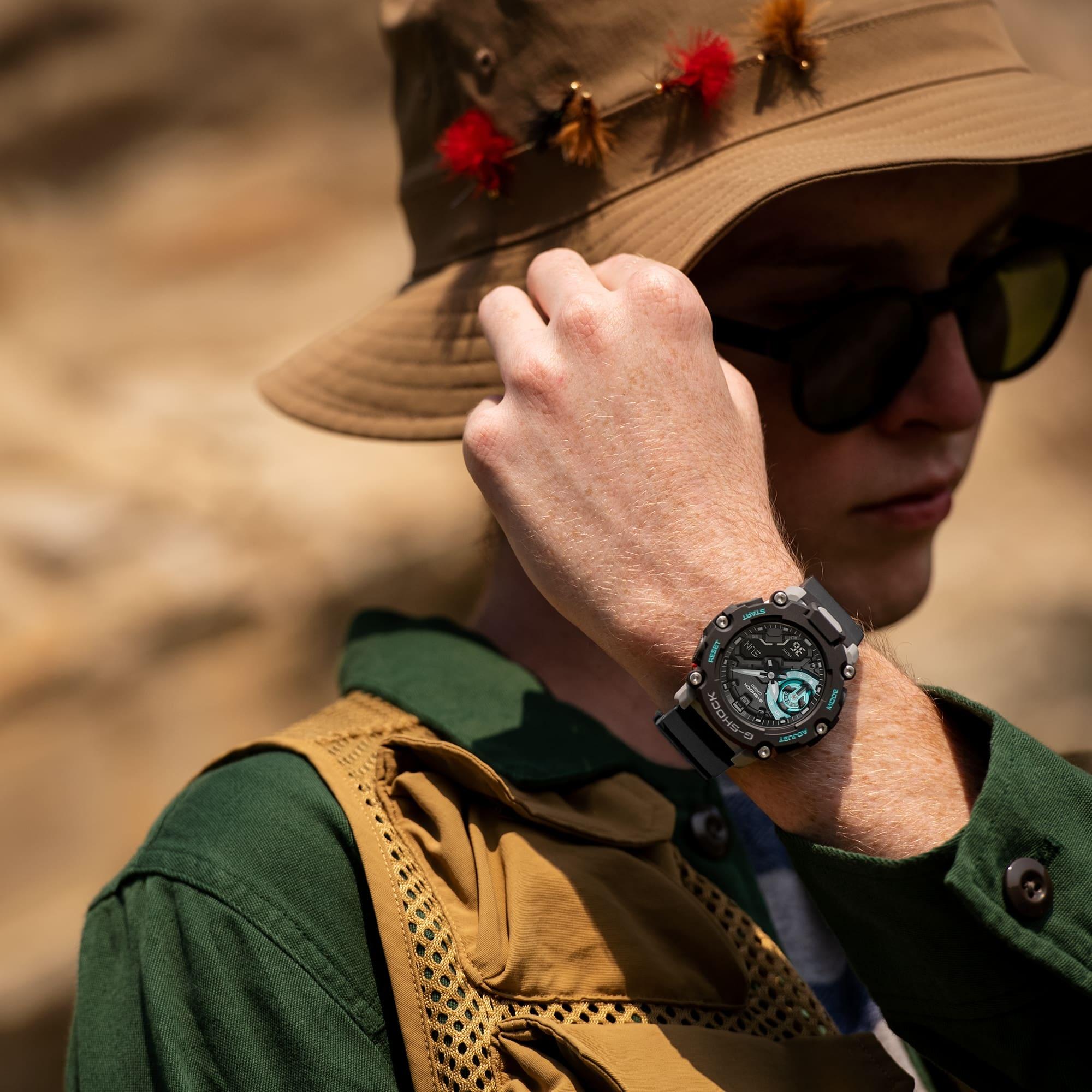 zegarek G-SHOCK GA-2200M-1AER kwarcowy męski G-SHOCK Original