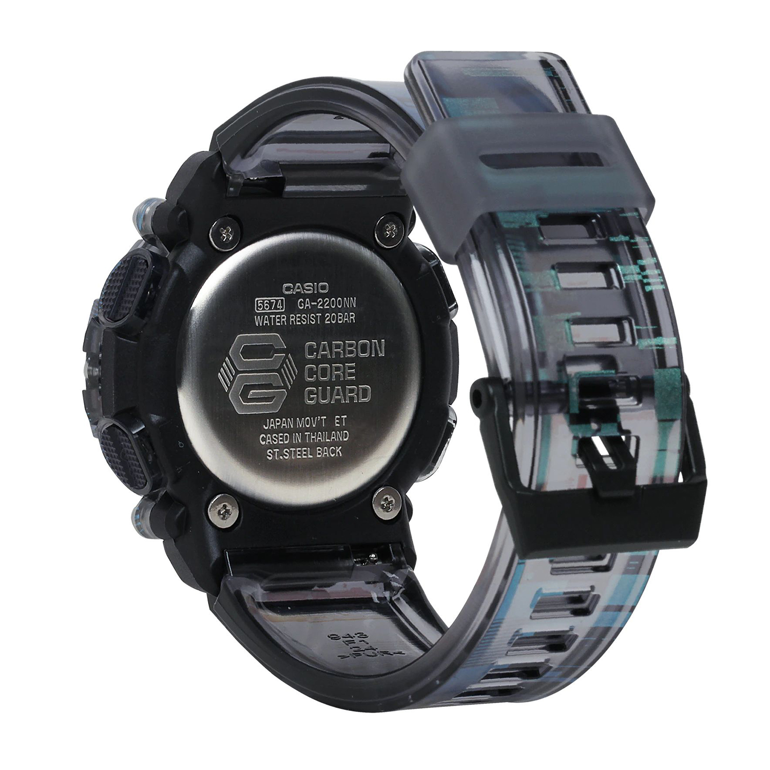 zegarek G-SHOCK GA-2200NN-1AER czarny G-SHOCK Original - miniatura 5