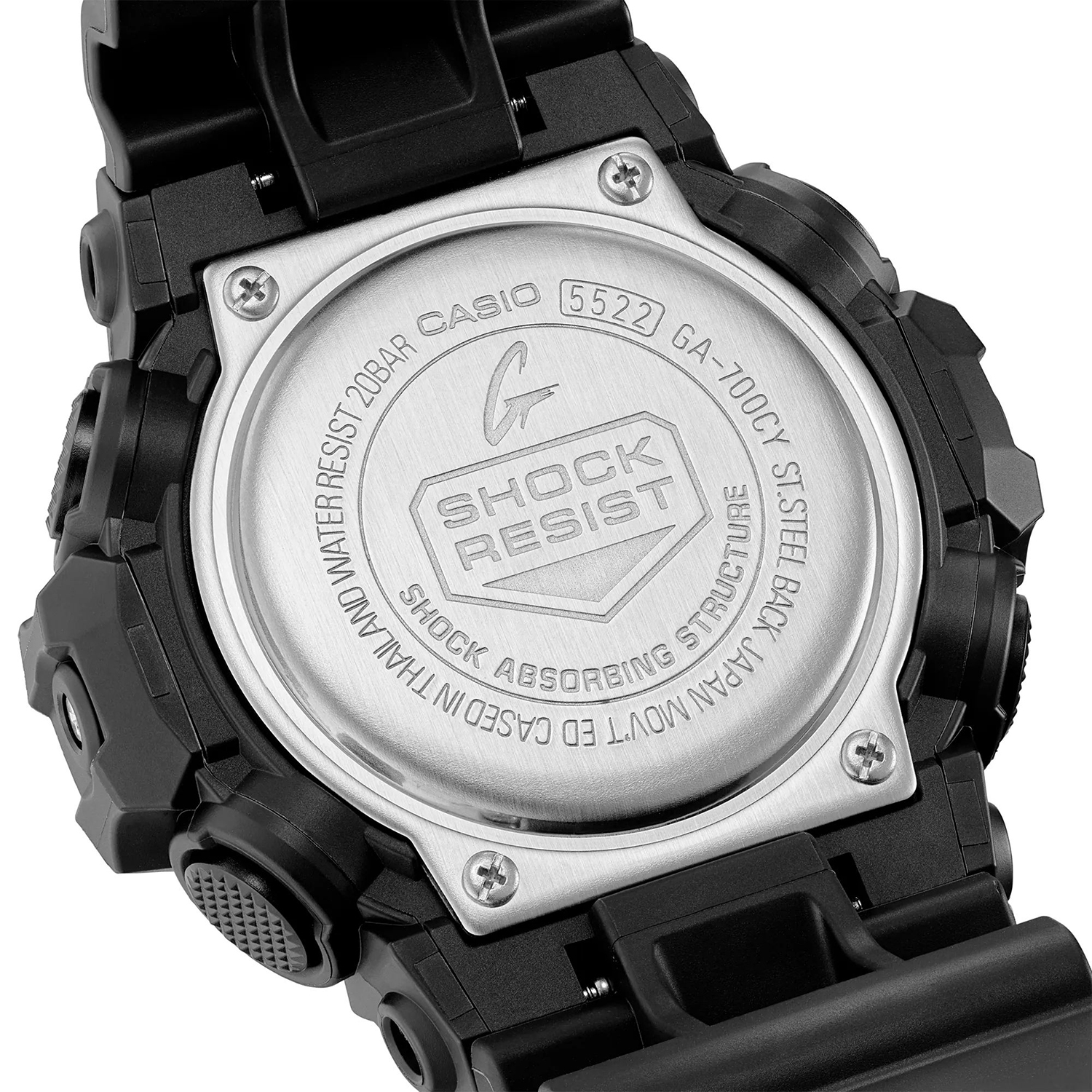 zegarek G-SHOCK GA-700CY-1AER czarny G-SHOCK Original - miniatura 6