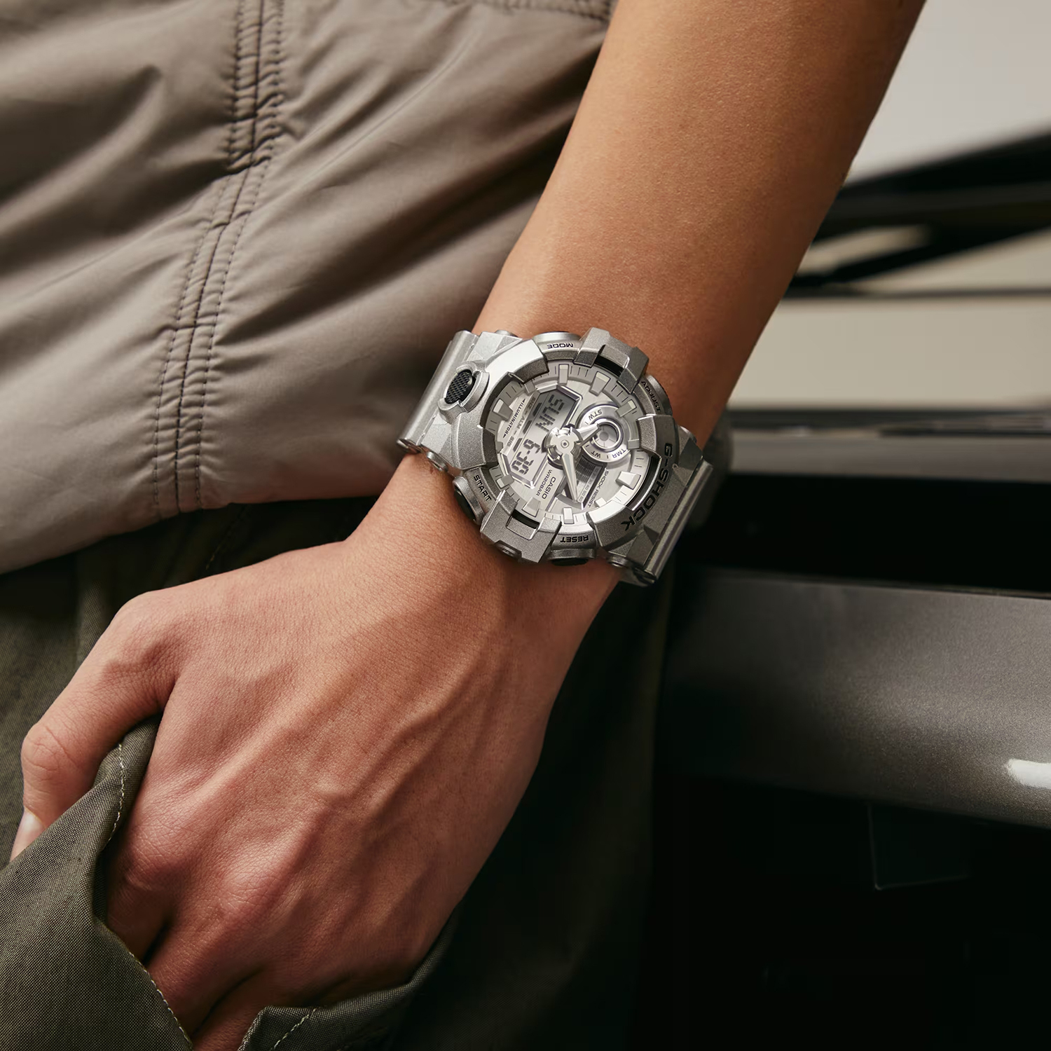 zegarek G-SHOCK GA-700FF-8AER czarny G-SHOCK Original - miniatura 9