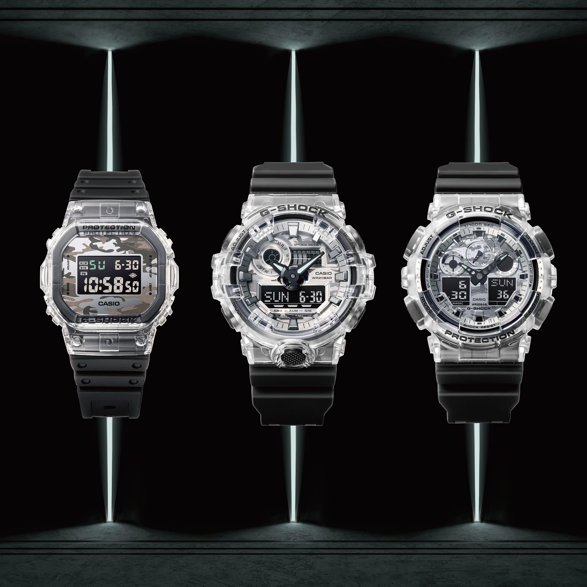 zegarek G-SHOCK GA-700SKC-1AER G-SHOCK Original mineralne - miniatura 11