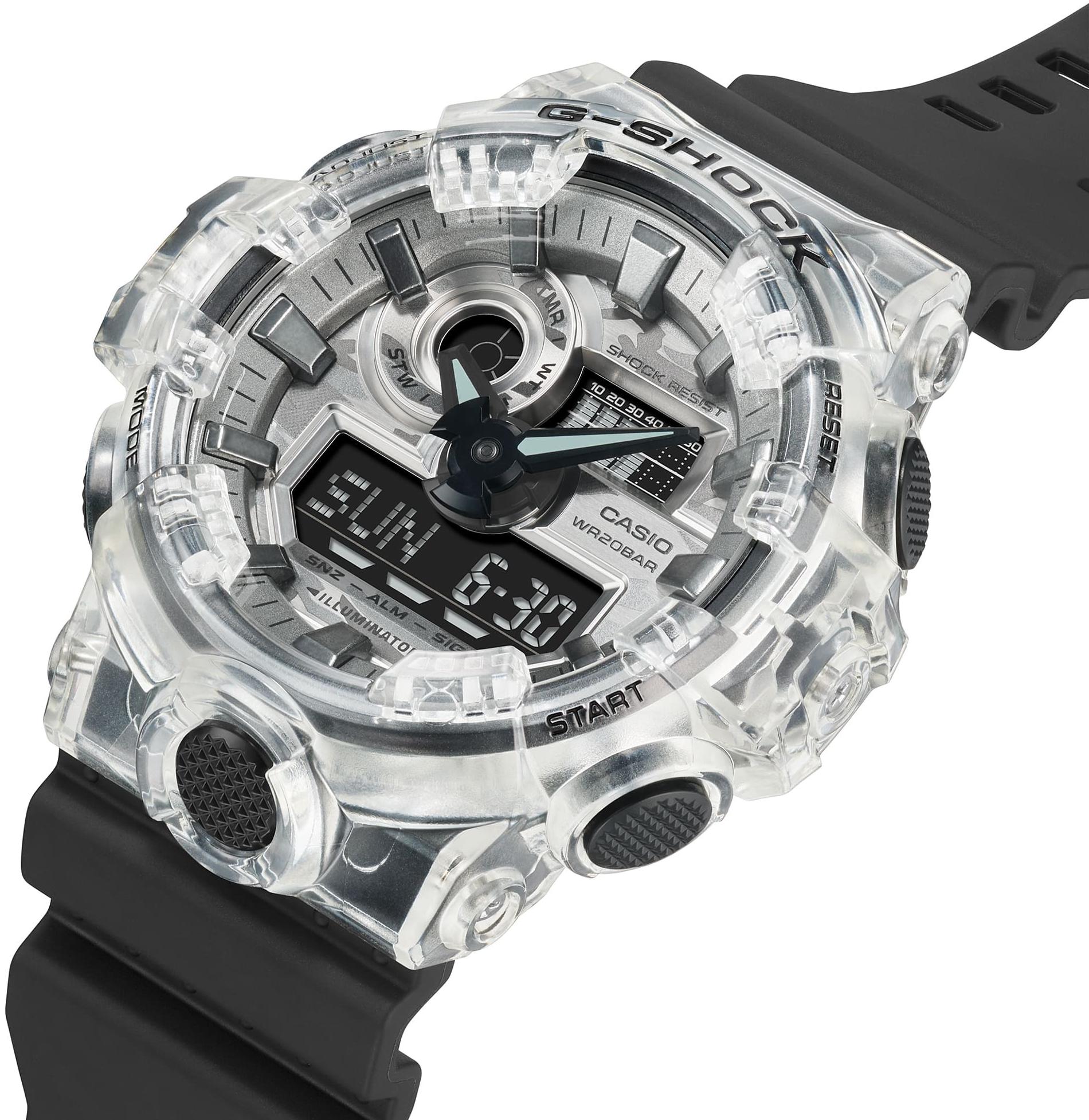 zegarek G-SHOCK GA-700SKC-1AER kwarcowy męski G-SHOCK Original - miniatura 8