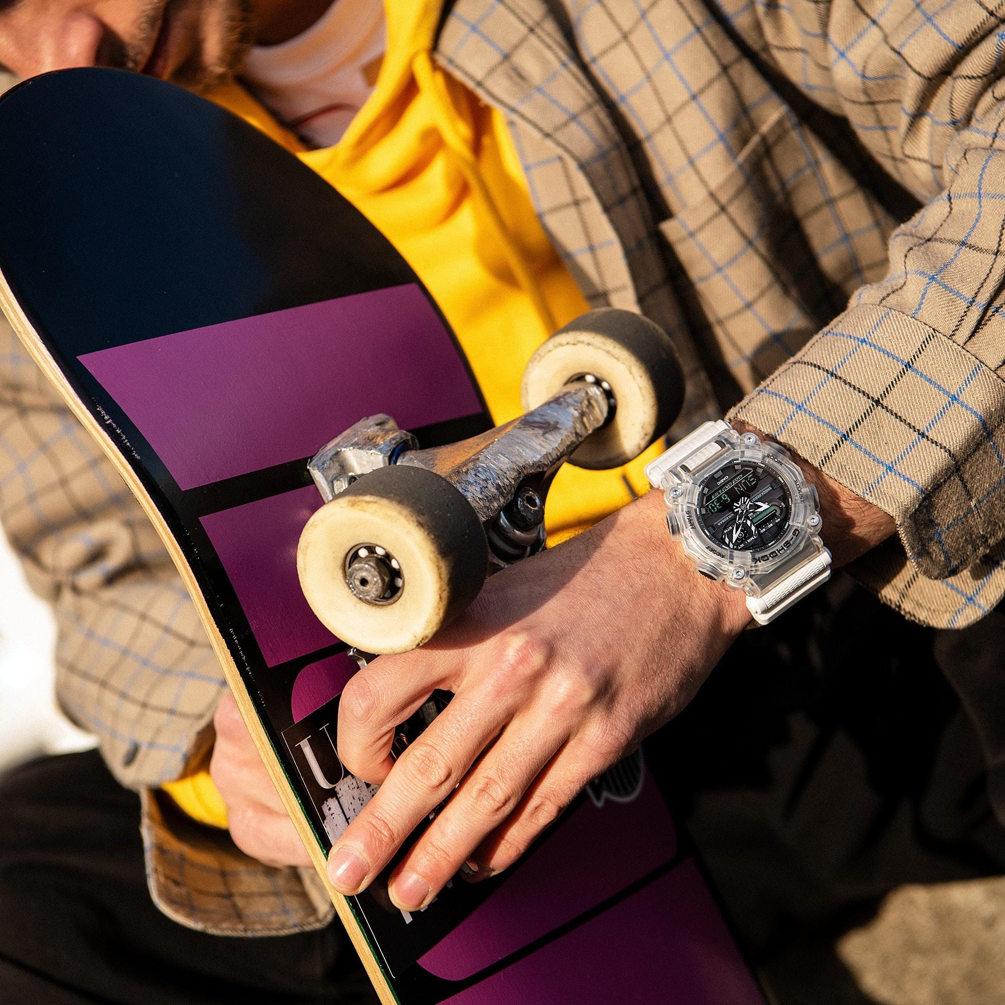 zegarek G-SHOCK GA-900SKL-7AER bezbarwny G-SHOCK Original
