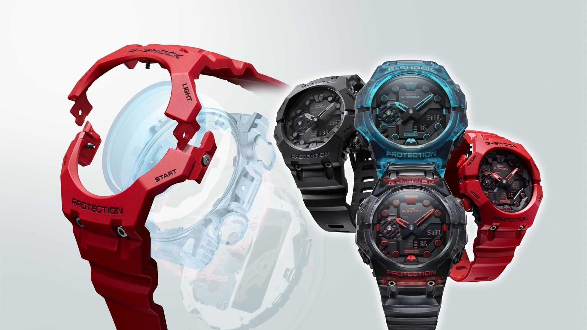 zegarek G-SHOCK GA-B001G-1AER G-SHOCK mineralne