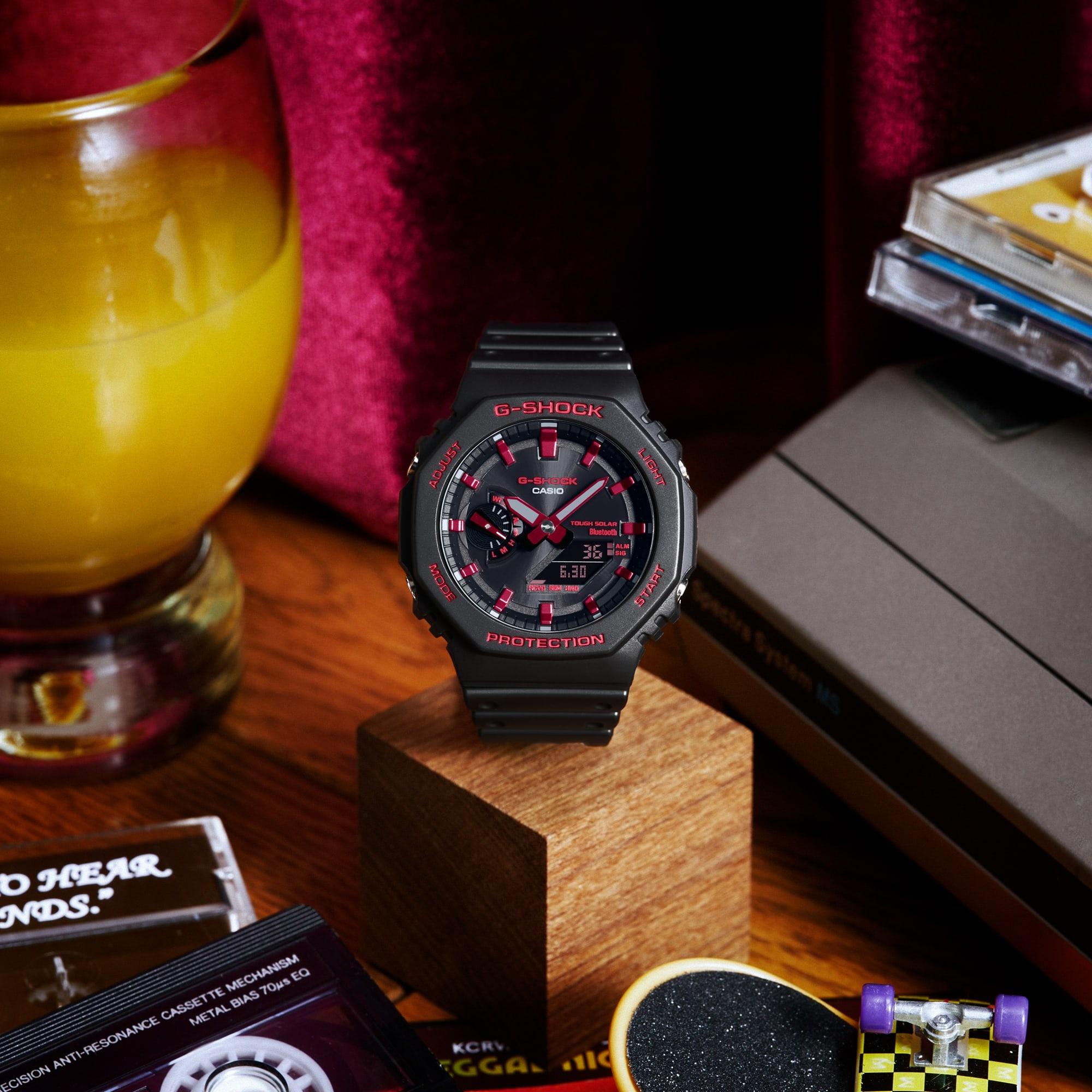 zegarek G-SHOCK GA-B2100BNR-1AER czarny G-SHOCK Original