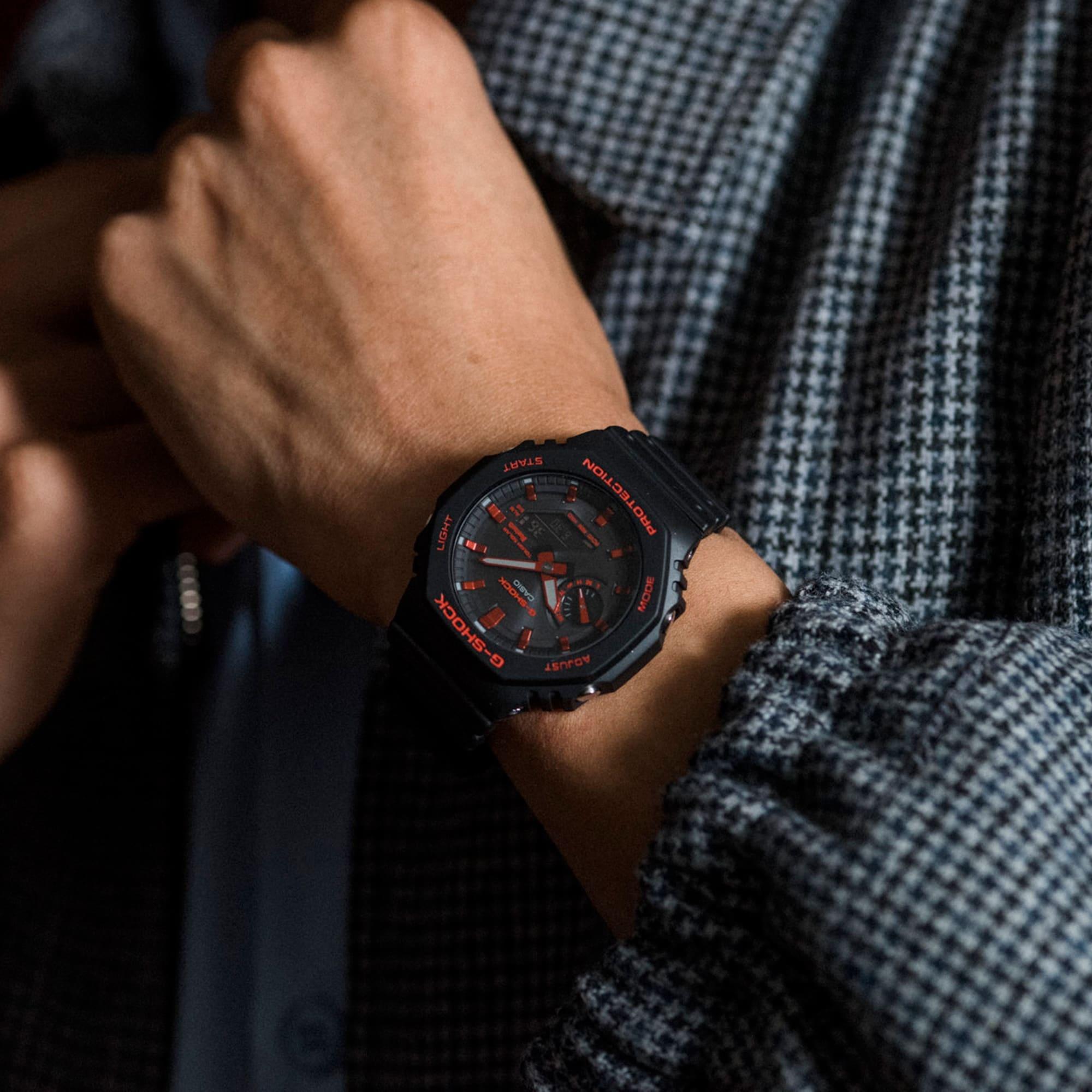 zegarek G-SHOCK GA-B2100BNR-1AER czarny G-SHOCK Original