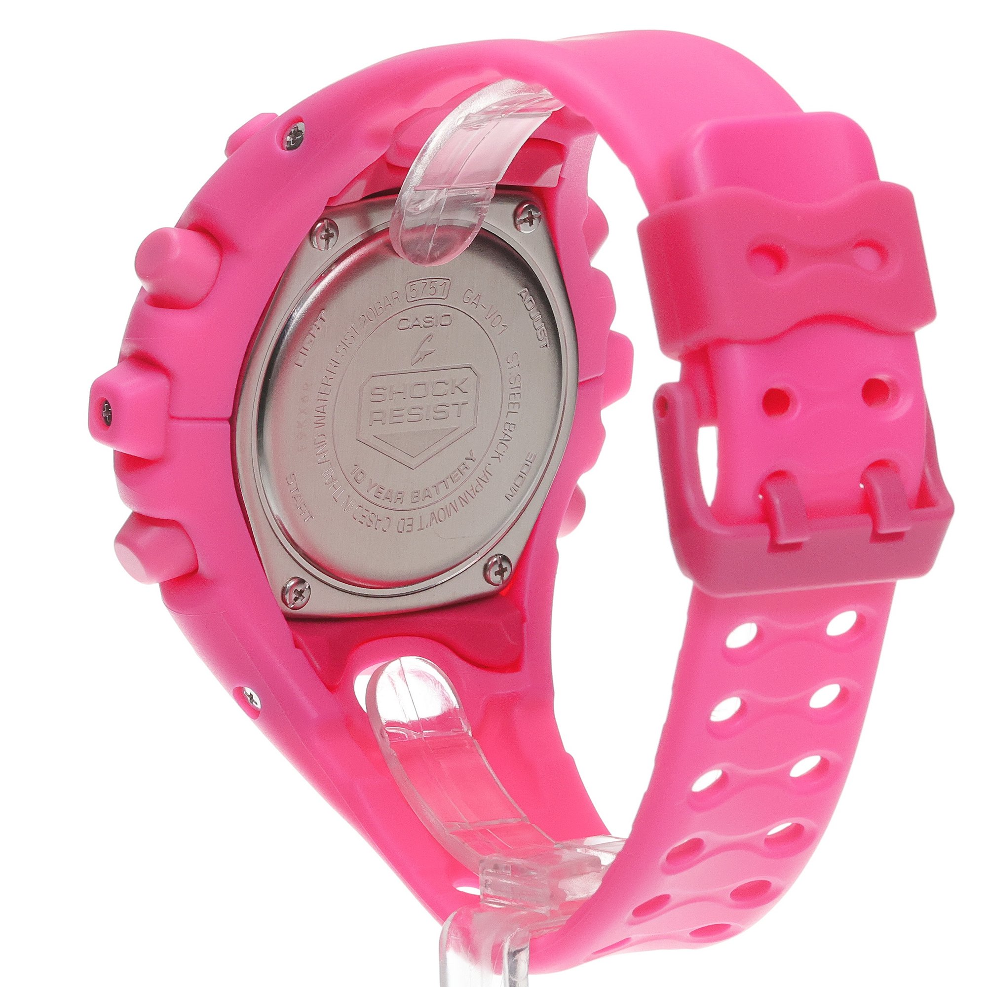 zegarek G-SHOCK GA-V01-4AER różowy G-SHOCK - miniatura 4