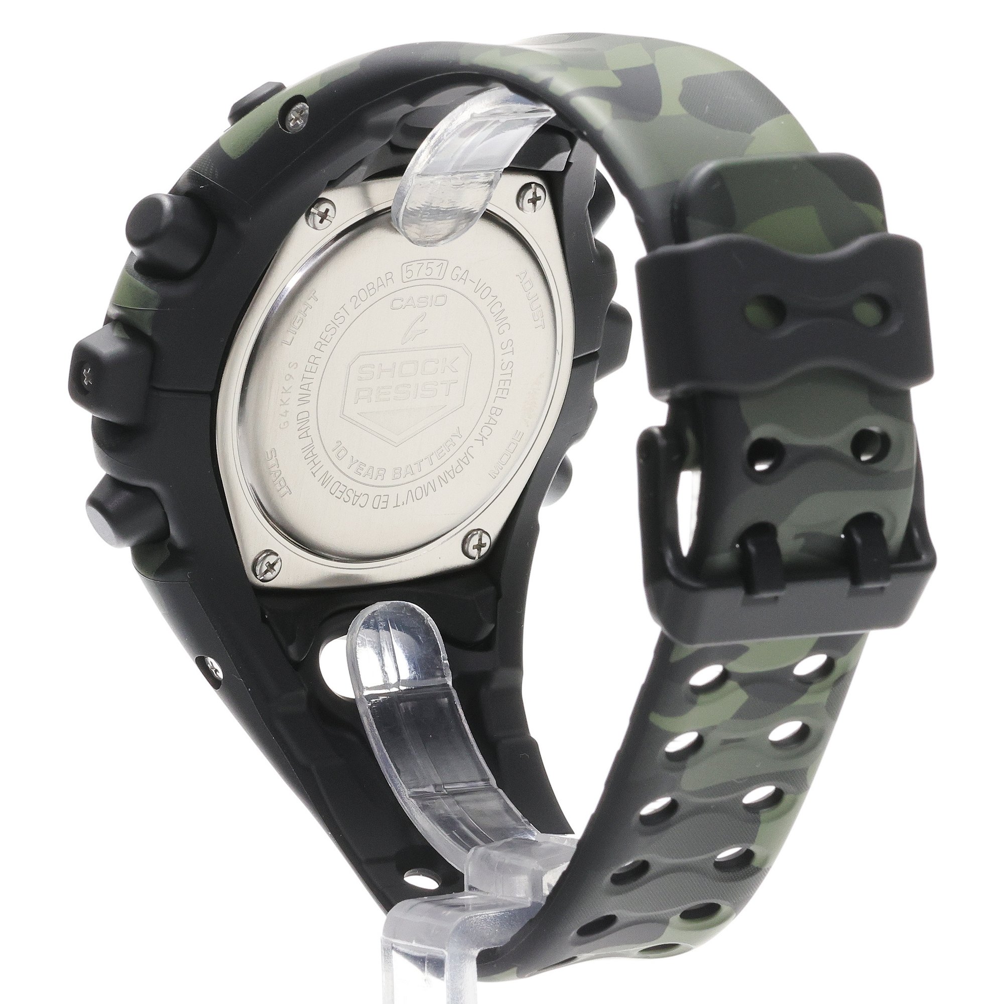 zegarek G-SHOCK GA-V01CMG-3AER G-Shock Bold Camo Series - Camo And Gold G-SHOCK mineralne - miniatura 4