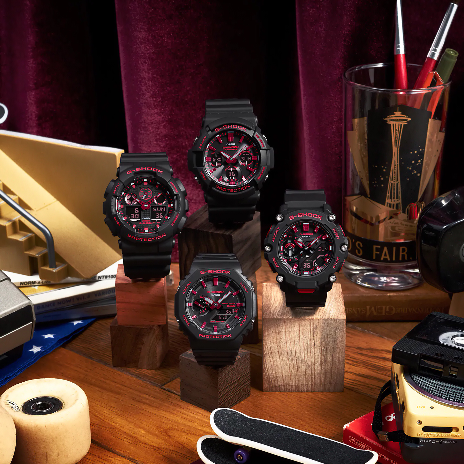 zegarek G-SHOCK GAW-100BNR-1AER G-SHOCK Original mineralne - miniatura 11