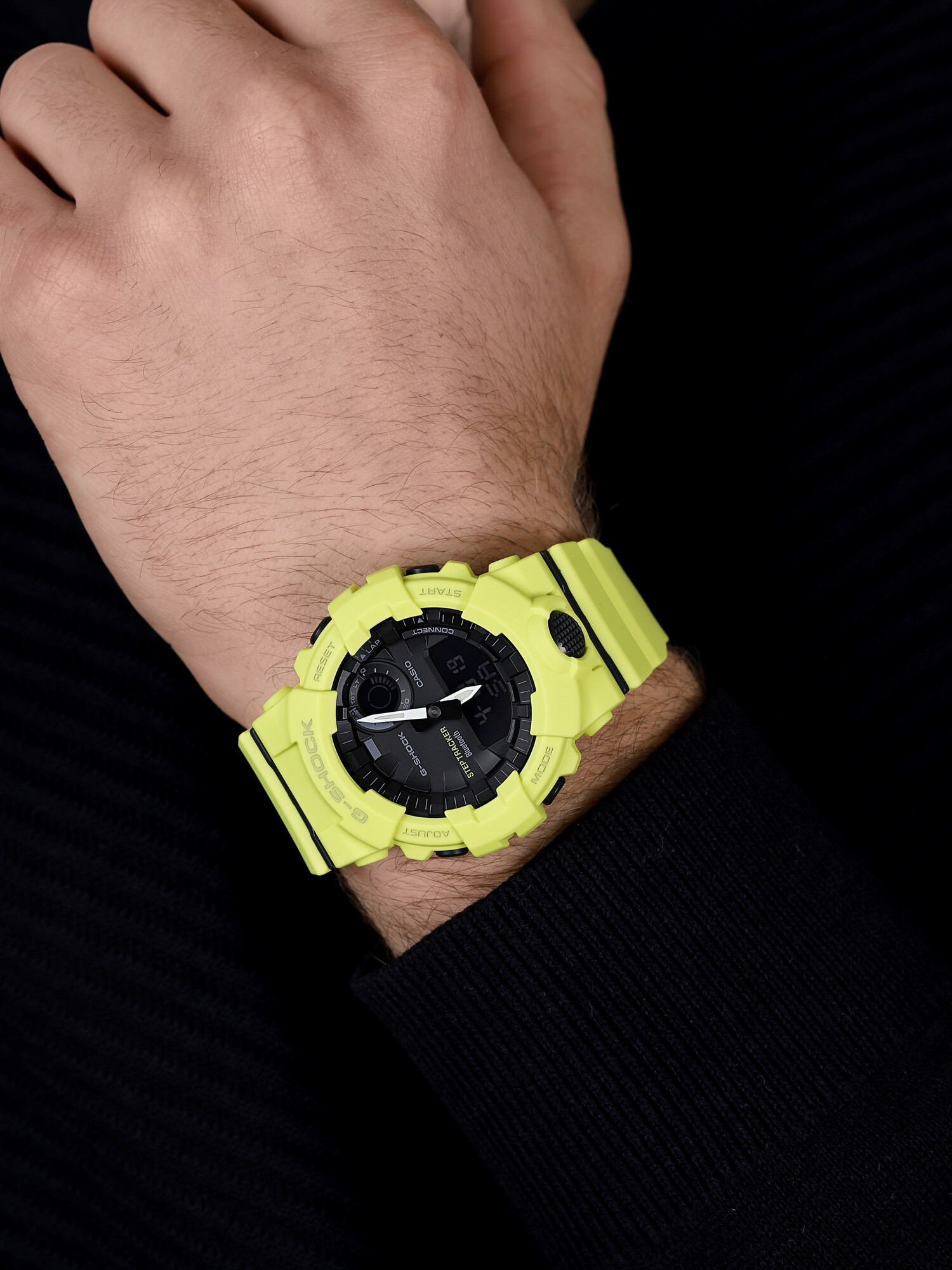 zegarek G-SHOCK GBA-800-9AER G-SQUAD BLUETOOTH SYNC STEP TRACKER G-SHOCK Original mineralne